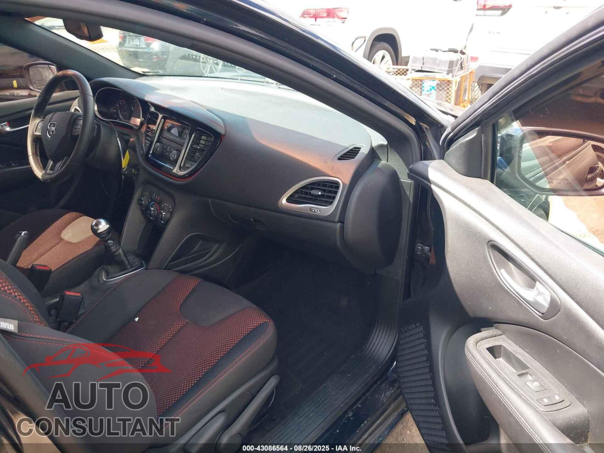 DODGE DART 2015 - 1C3CDFBB7FD422047
