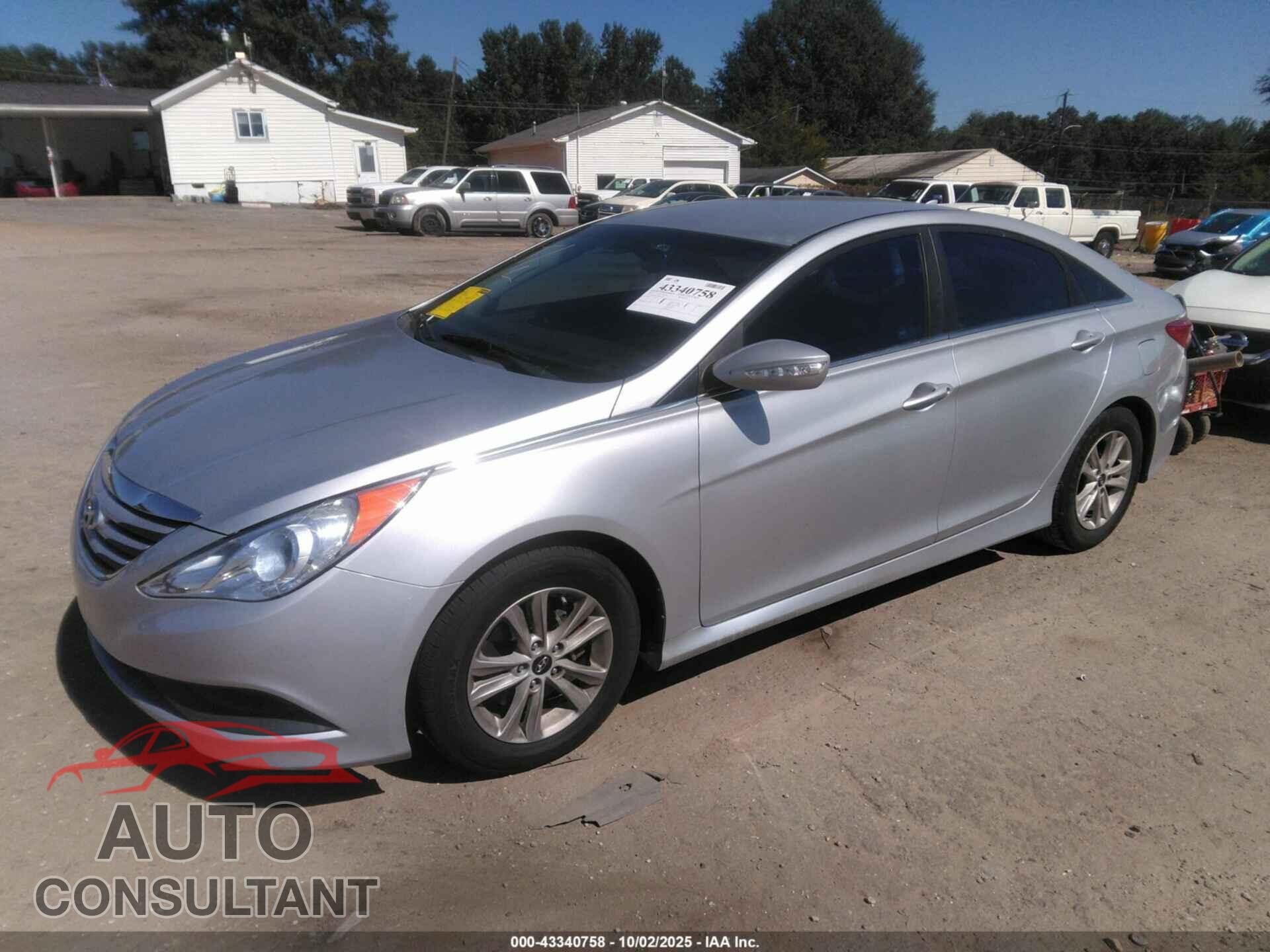 HYUNDAI SONATA 2014 - 5NPEB4AC6EH822425