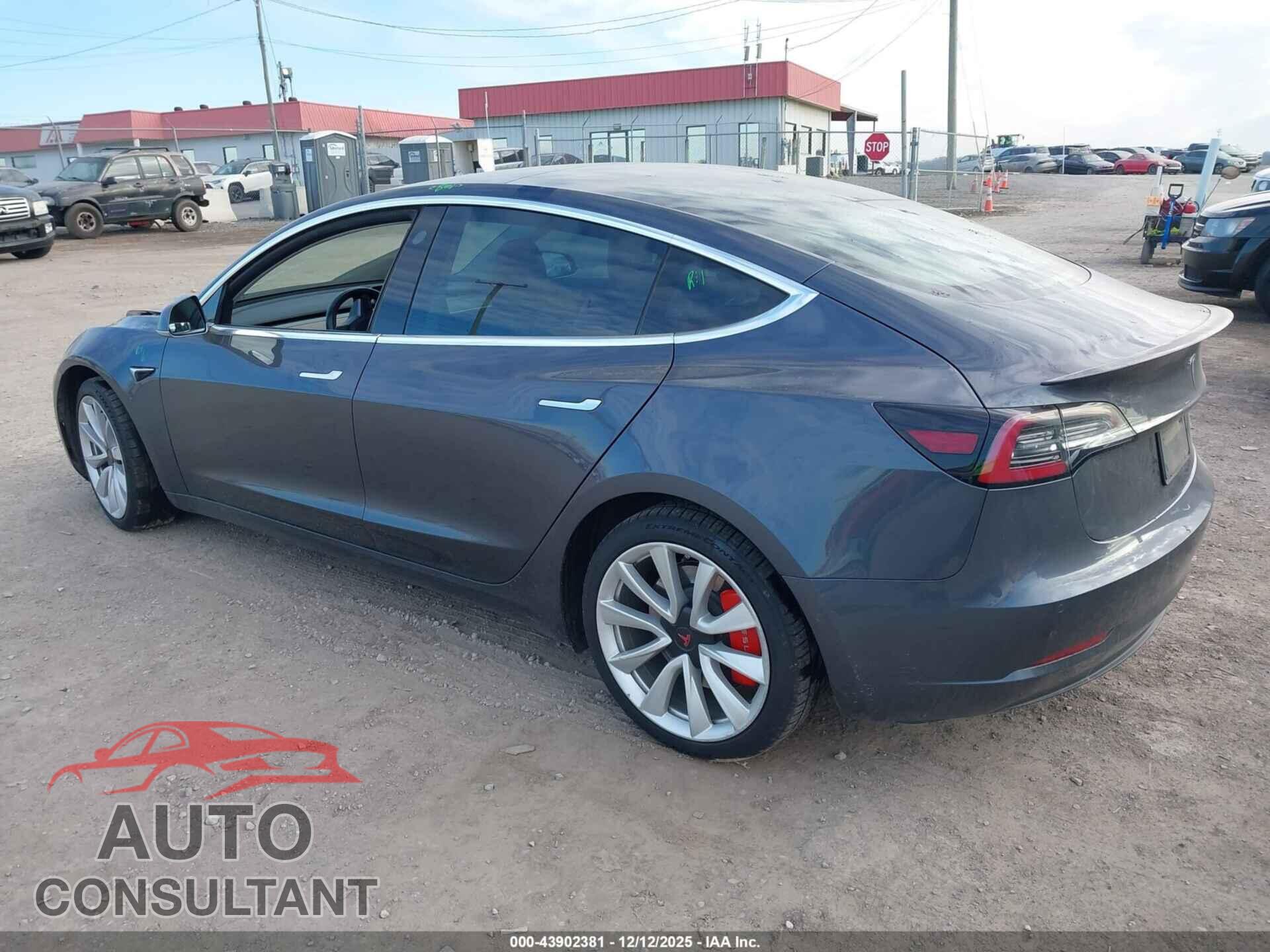 TESLA MODEL 3 2019 - 5YJ3E1EB7KF389142