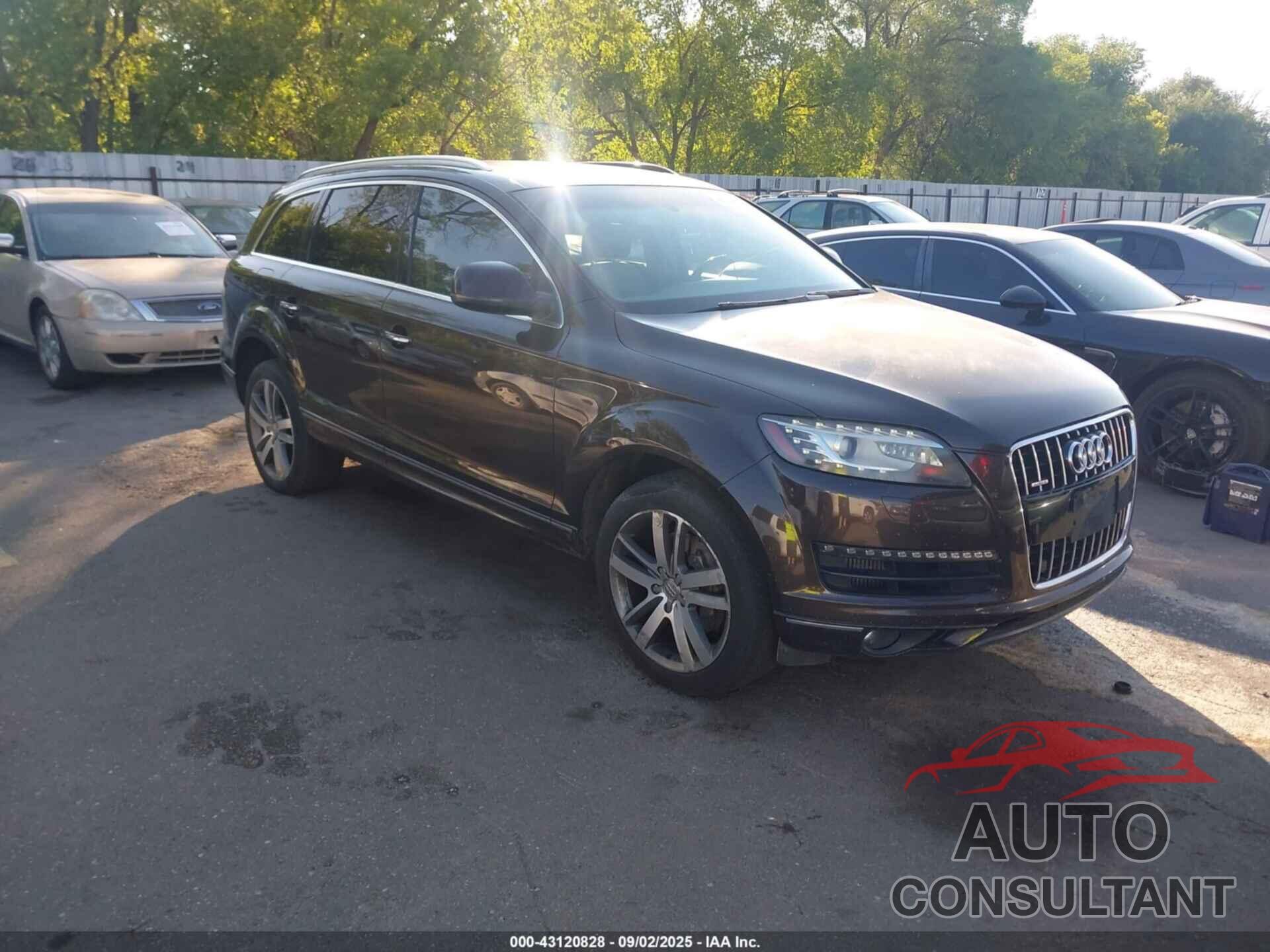 AUDI Q7 2011 - WA1VMAFE9BD002984