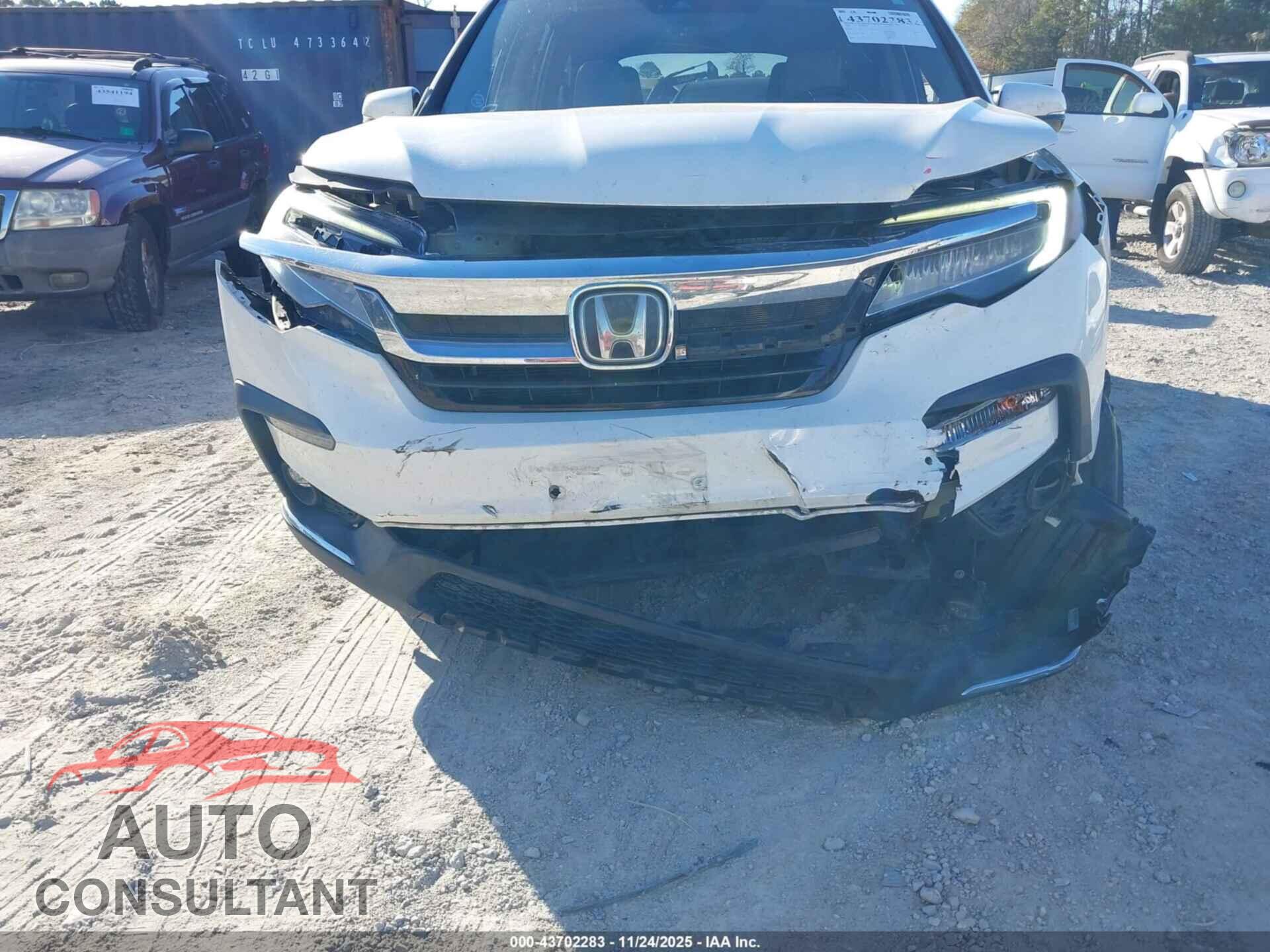HONDA PILOT 2019 - 5FNYF6H01KB024451