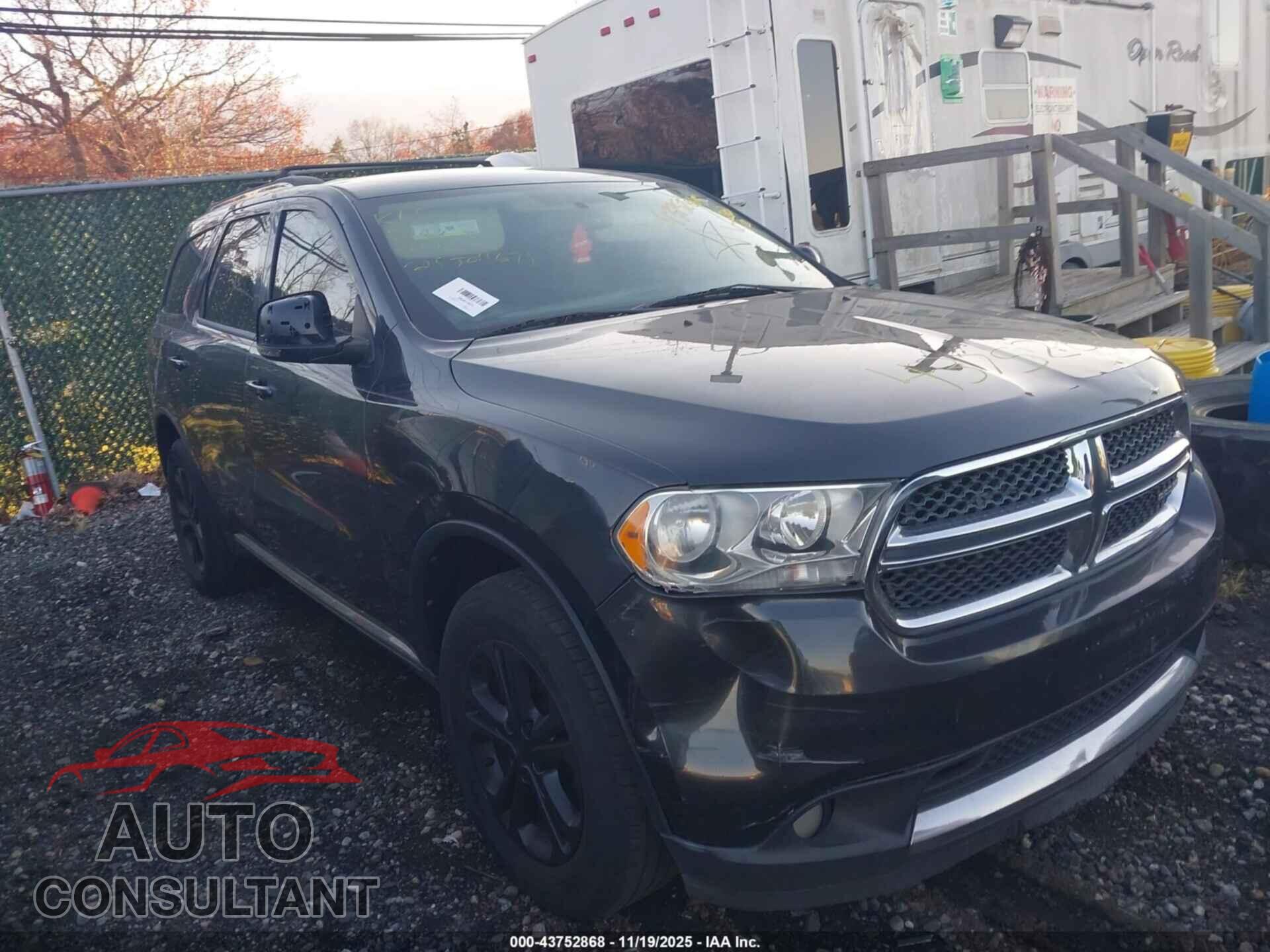 DODGE DURANGO 2011 - 1D4RD4GG0BC729836