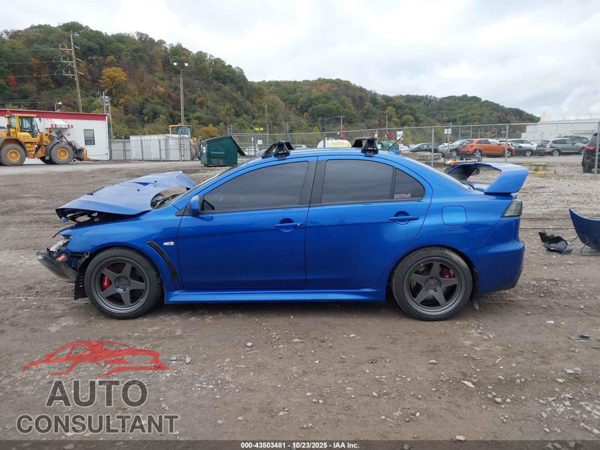 MITSUBISHI LANCER EVOLUTION 2012 - JA32W8FV6CU028552