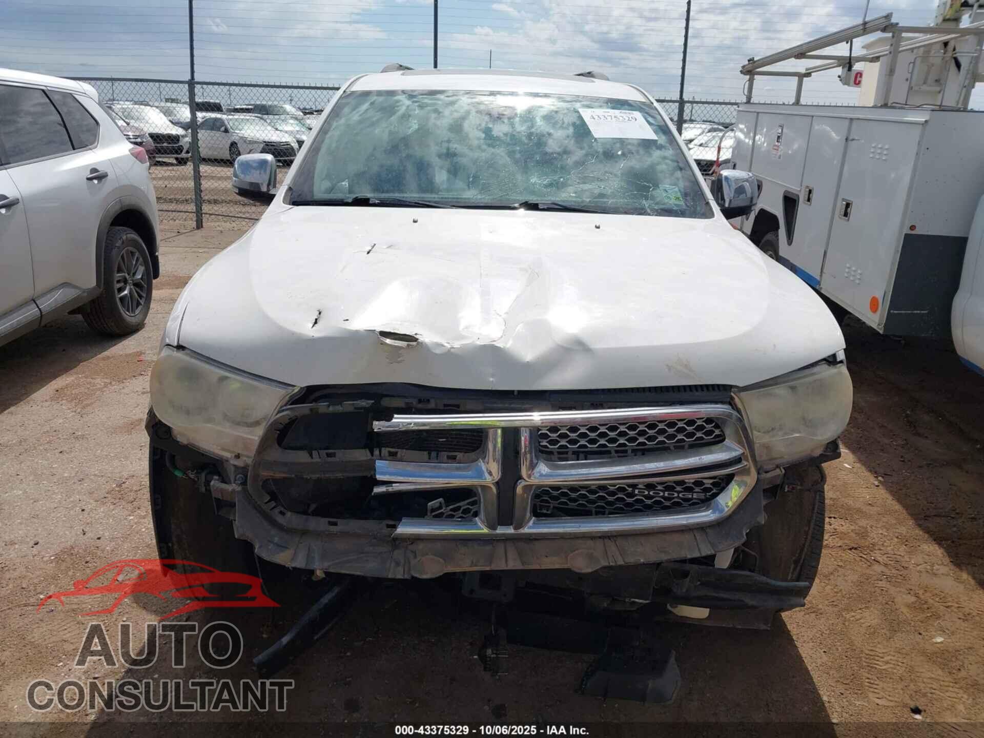 DODGE DURANGO 2011 - 1D4SD5GT4BC711778
