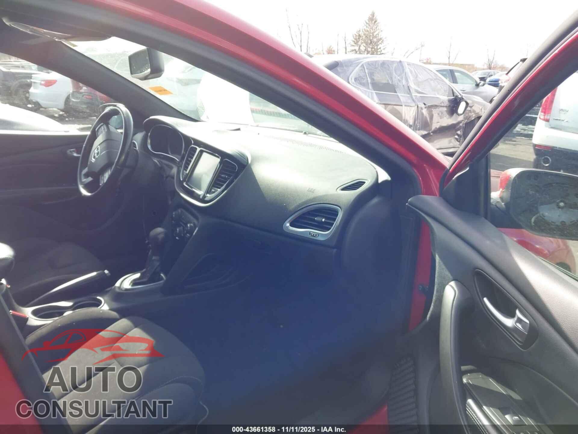 DODGE DART 2013 - 1C3CDFCH1DD134329