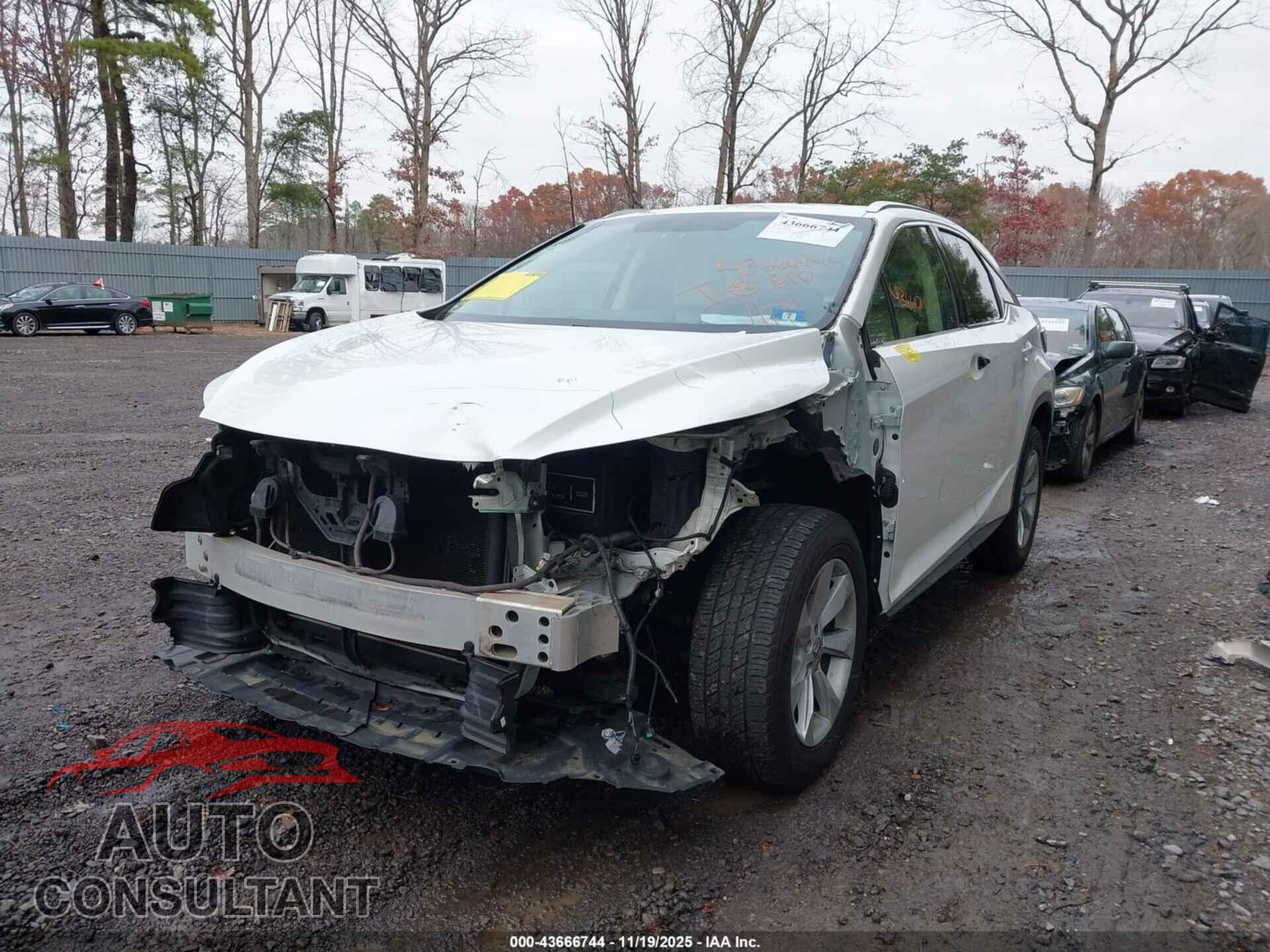 LEXUS RX 350 2016 - 2T2BZMCA2GC043504
