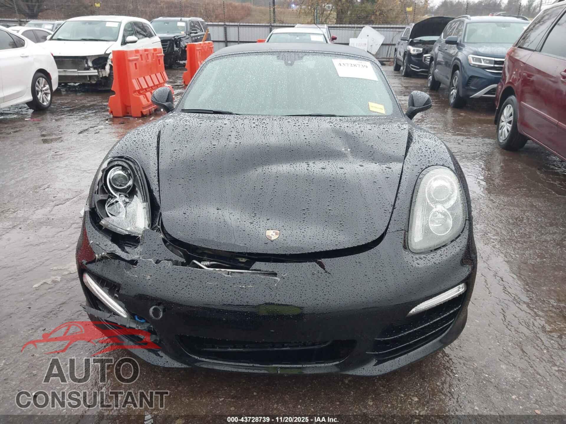 PORSCHE BOXSTER 2013 - WP0CA2A80DS114777