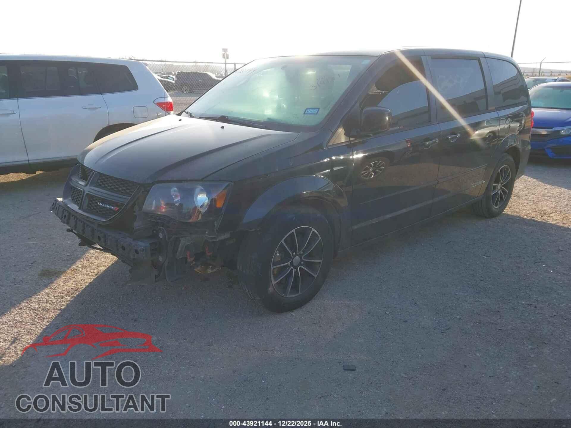 DODGE GRAND CARAVAN 2016 - 2C4RDGCG3GR314187