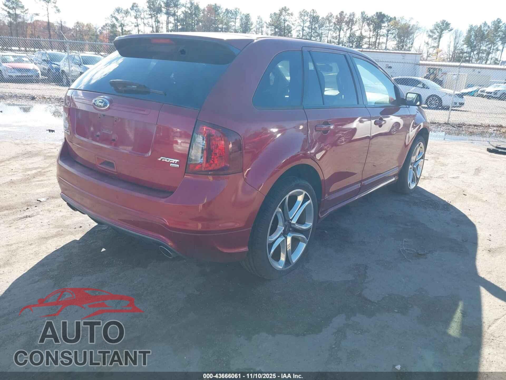 FORD EDGE 2013 - 2FMDK4AK0DBA78944