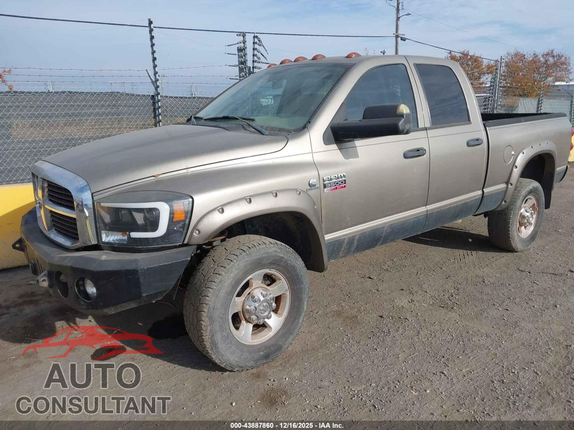DODGE RAM 3500 2009 - 3D7MX38L79G515332