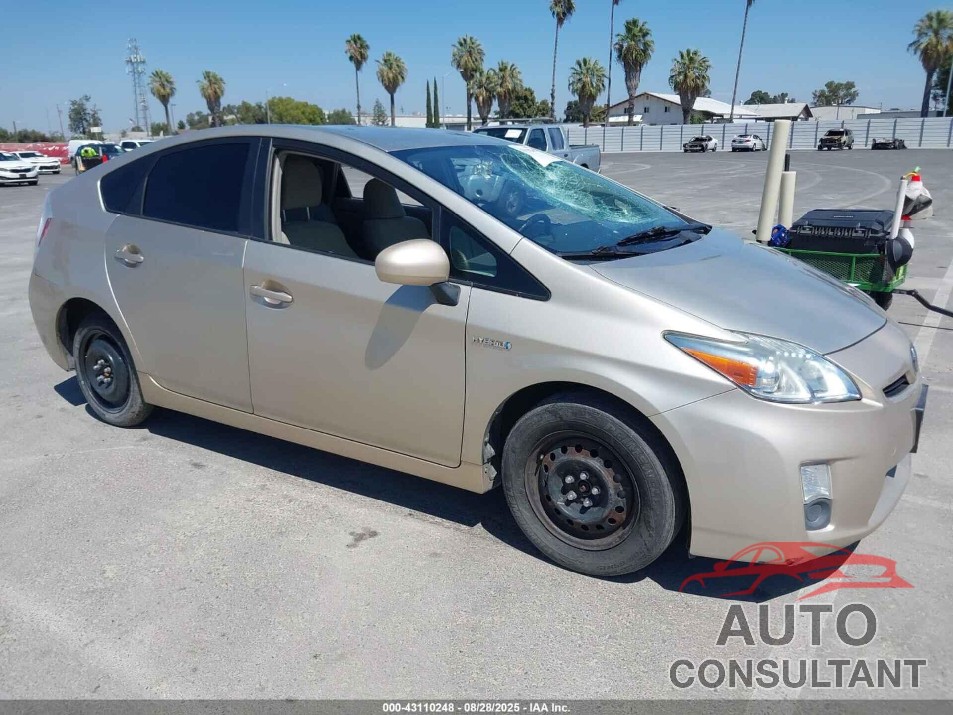 TOYOTA PRIUS 2010 - JTDKN3DUXA0150661