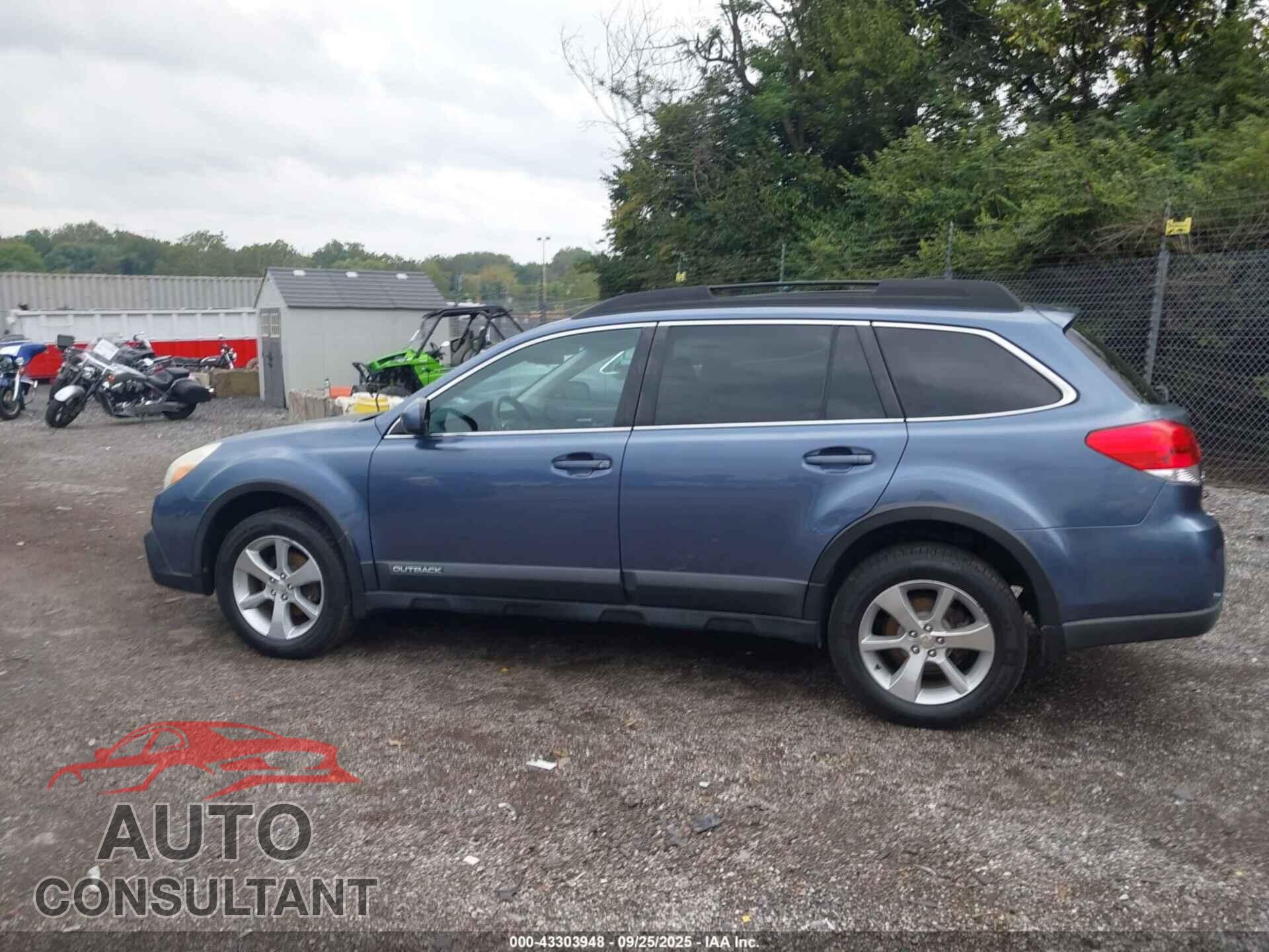 SUBARU OUTBACK 2014 - 4S4BRBLC8E3328297