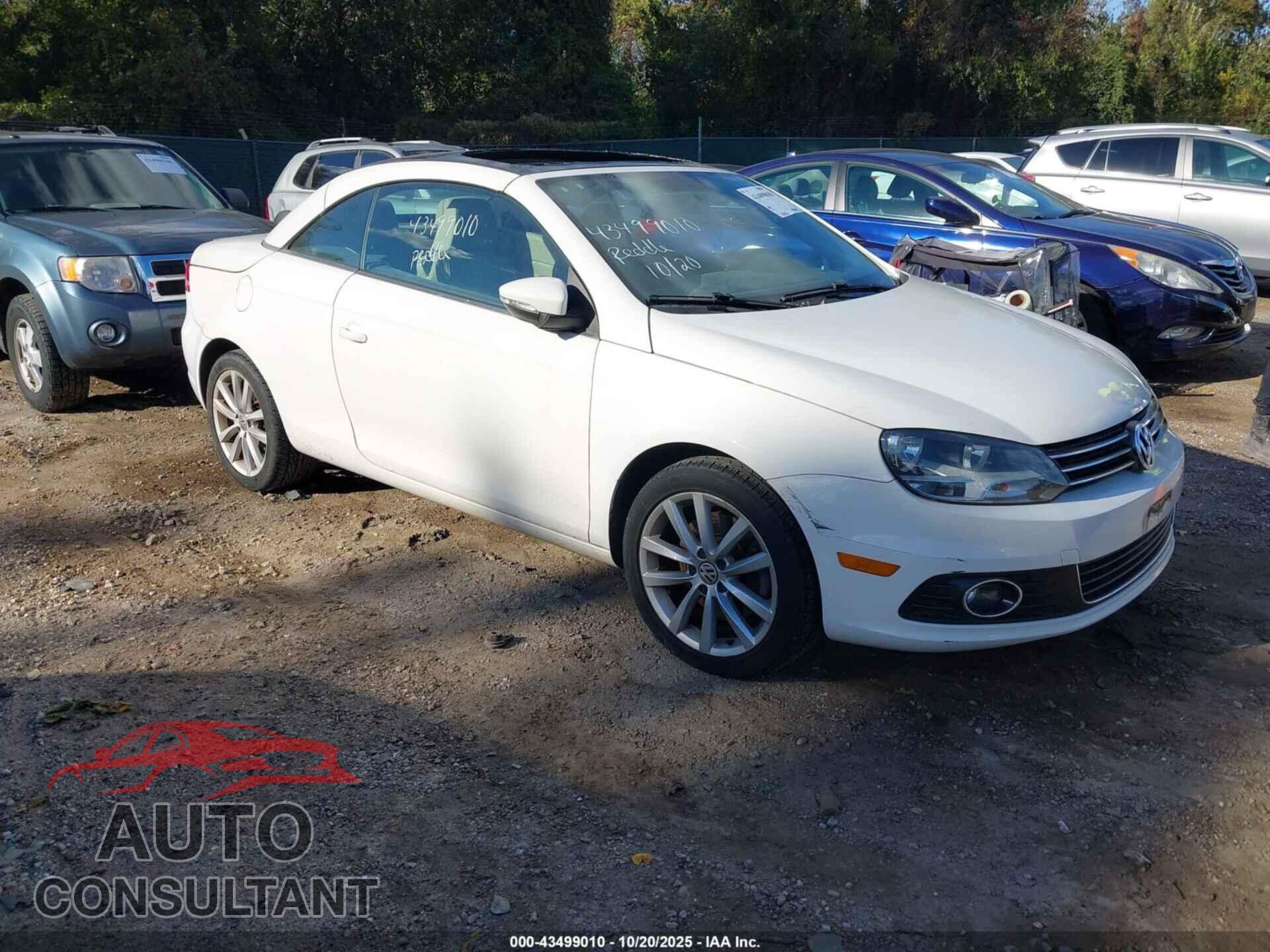 VOLKSWAGEN EOS 2012 - WVWBW7AH7CV005448