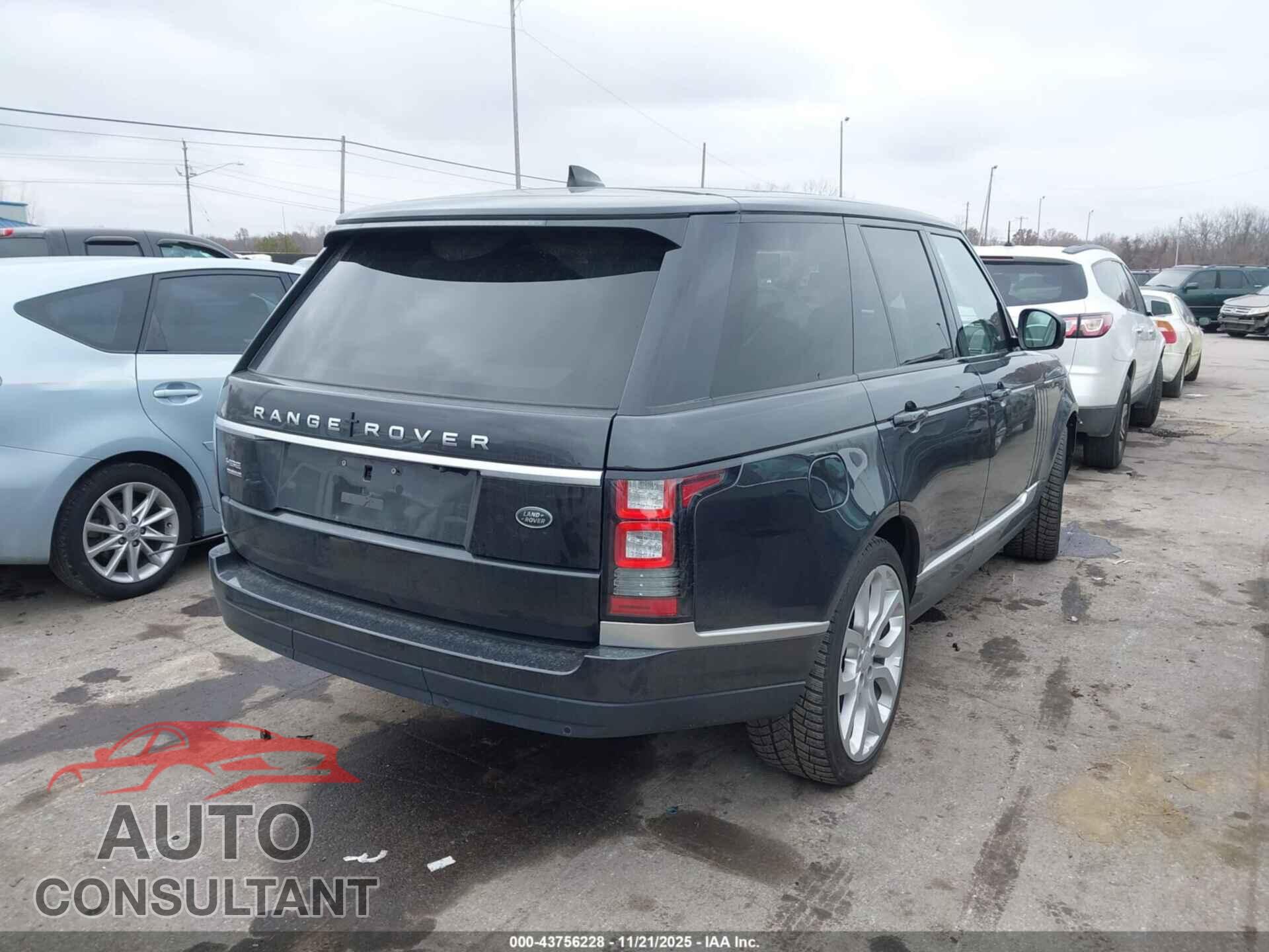 LAND ROVER RANGE ROVER 2017 - SALGS2FV3HA358103