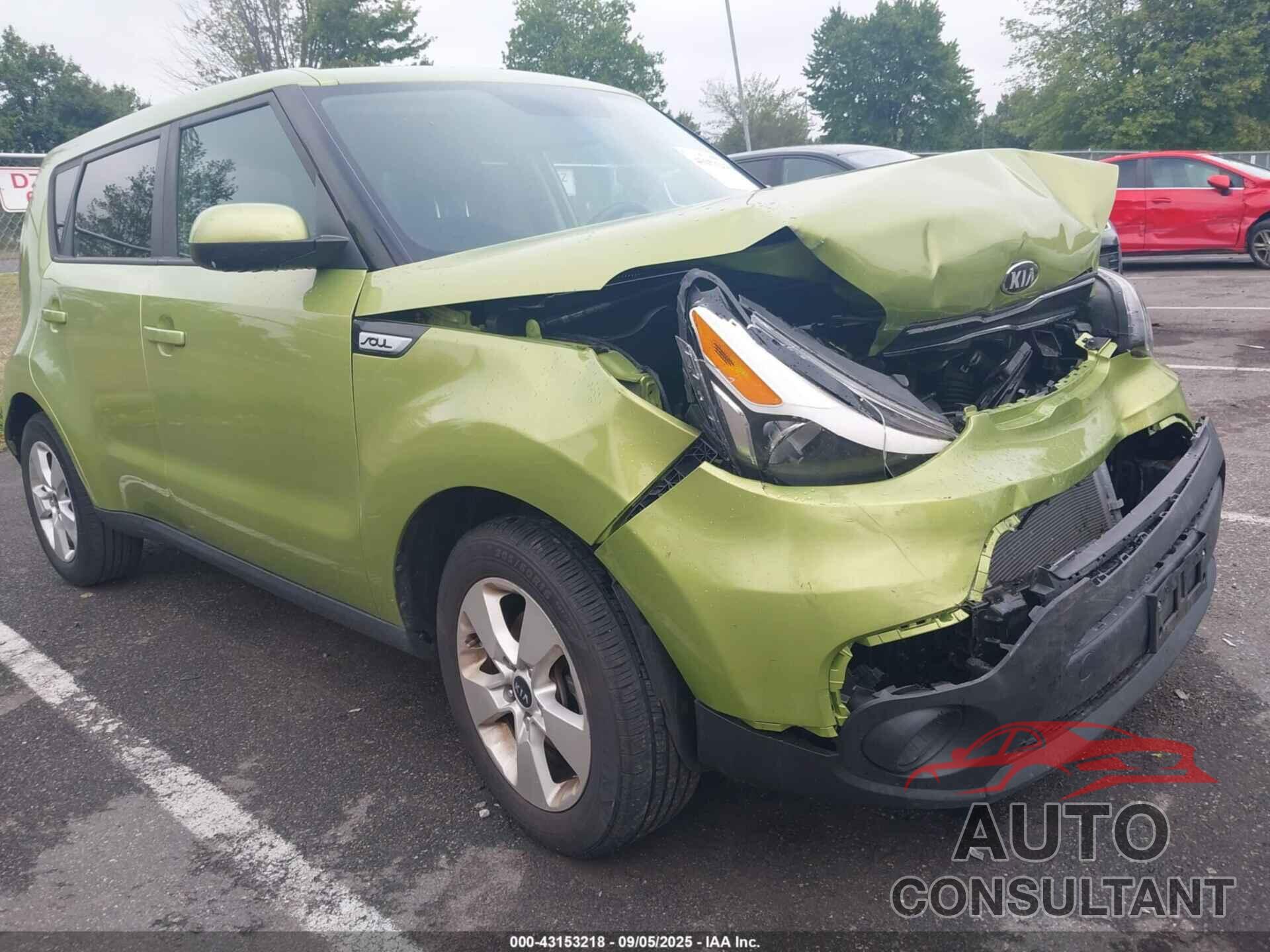 KIA SOUL 2018 - KNDJN2A26J7903215