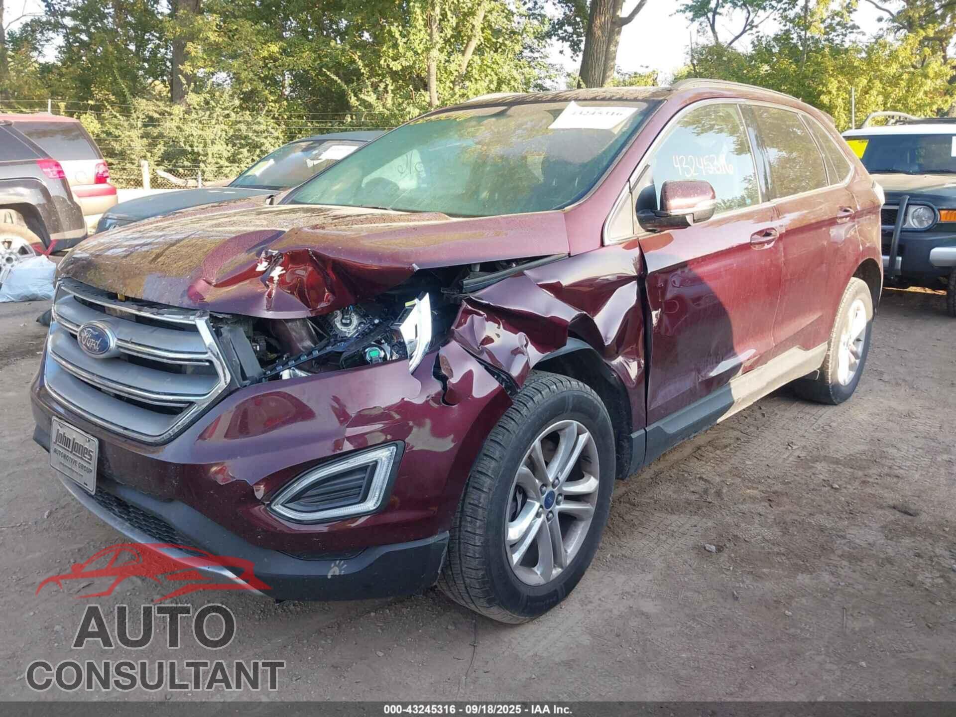 FORD EDGE 2017 - 2FMPK4J94HBB42404
