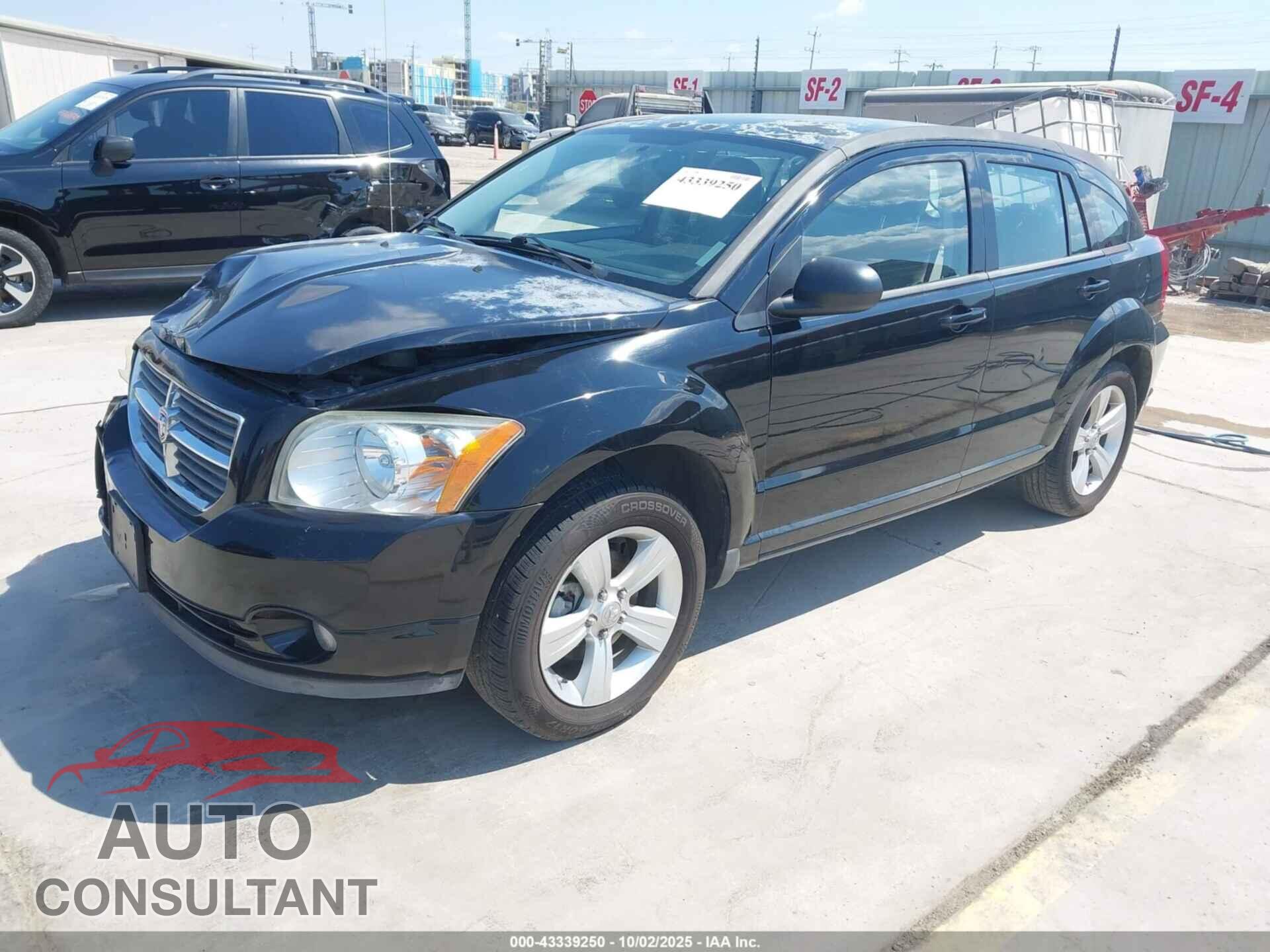 DODGE CALIBER 2012 - 1C3CDWDAXCD529710