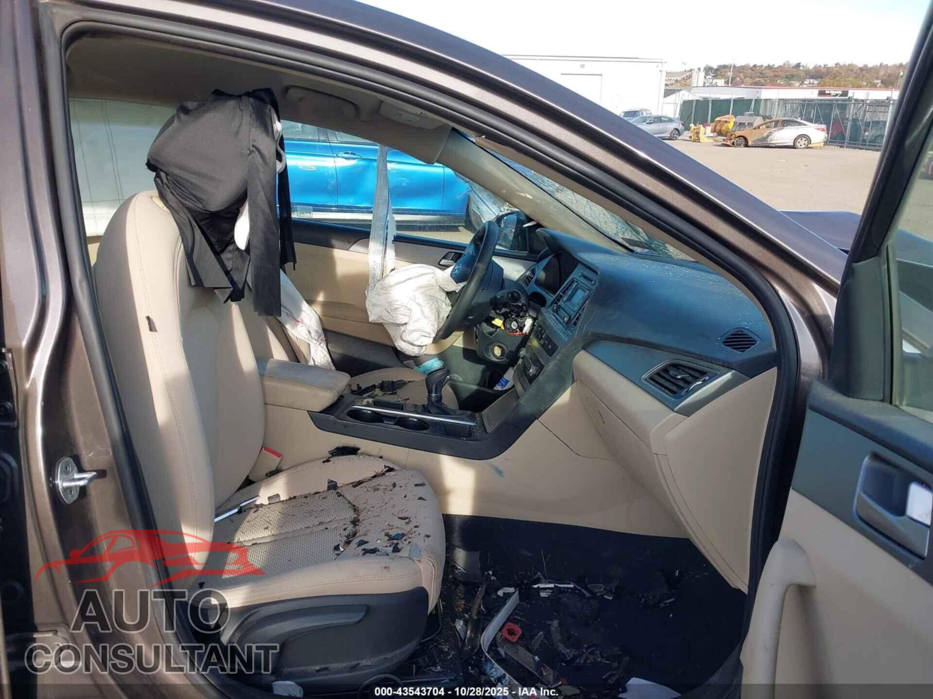 HYUNDAI SONATA 2017 - 5NPE24AFXHH483473