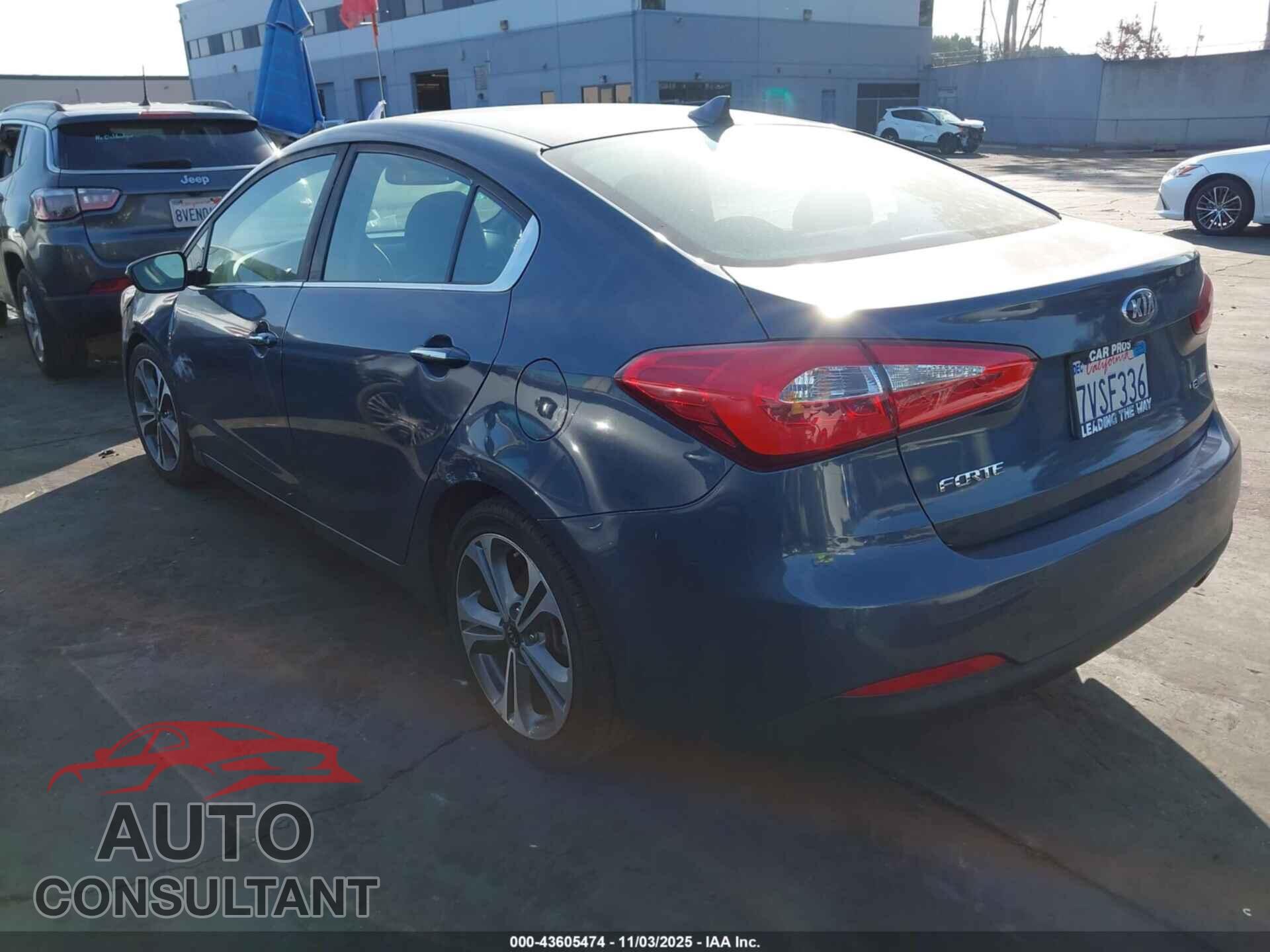 KIA FORTE 2016 - KNAFZ4A80G5612110