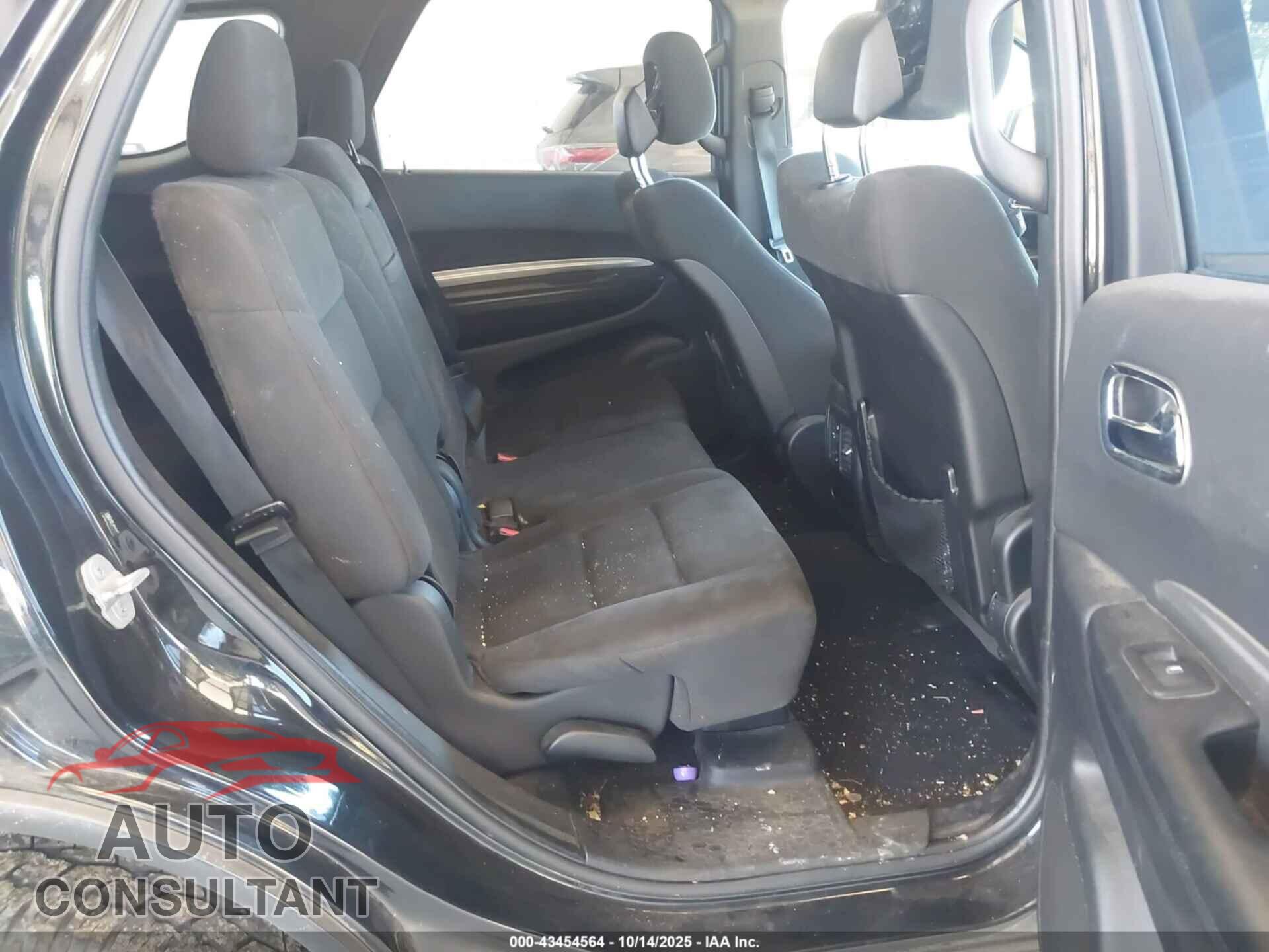 DODGE DURANGO 2012 - 1C4RDJAG9CC182815