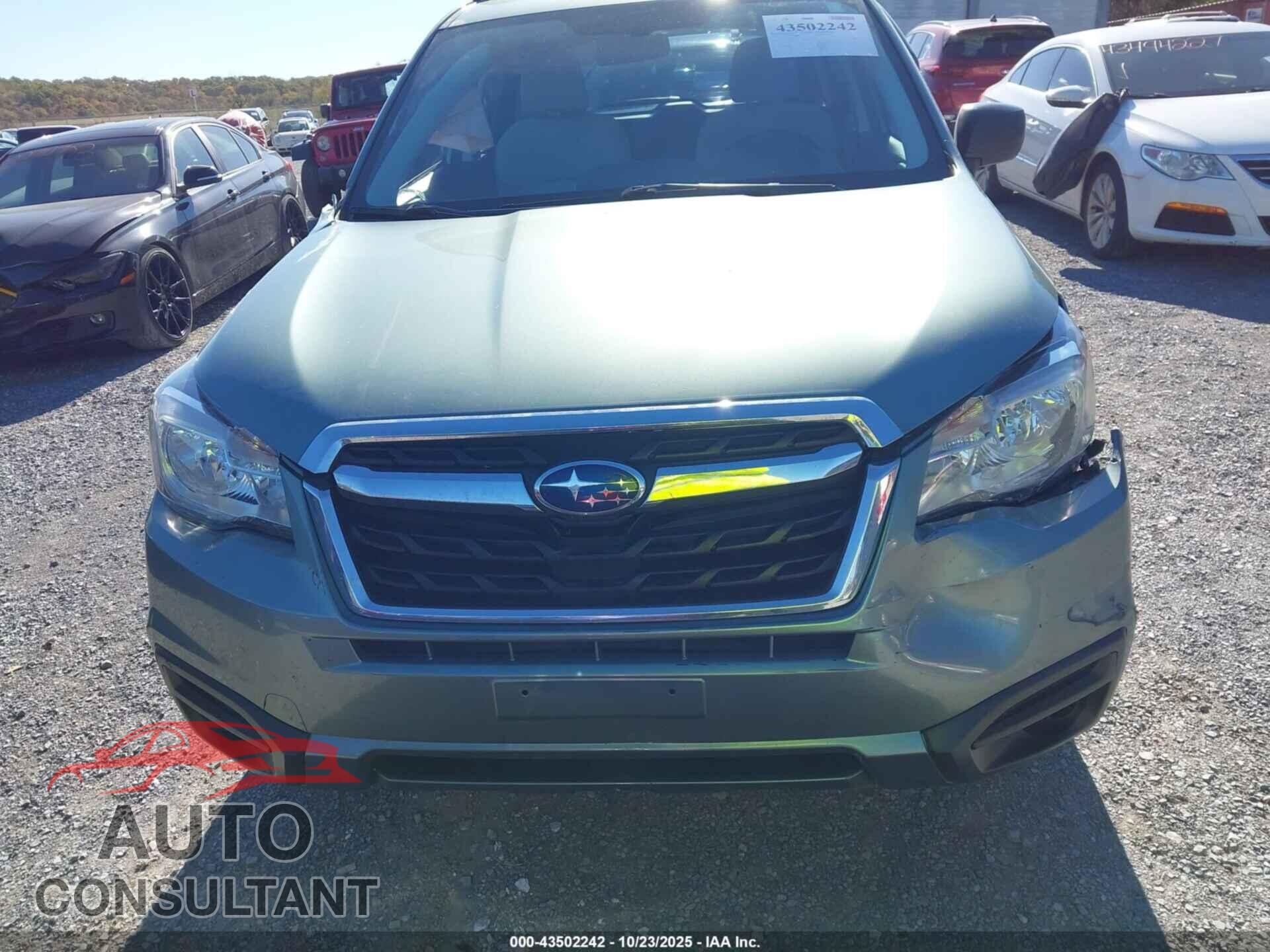 SUBARU FORESTER 2017 - JF2SJAAC5HH430836