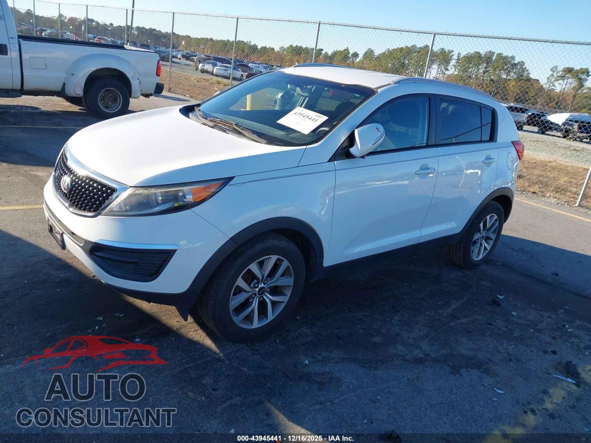 KIA SPORTAGE 2014 - KNDPB3AC4E7582704
