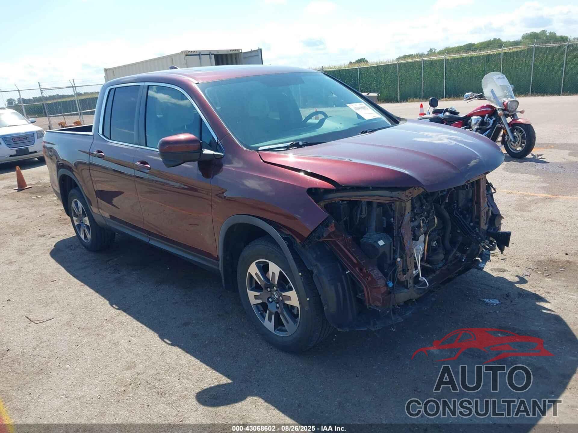 HONDA RIDGELINE 2019 - 5FPYK3F68KB012354