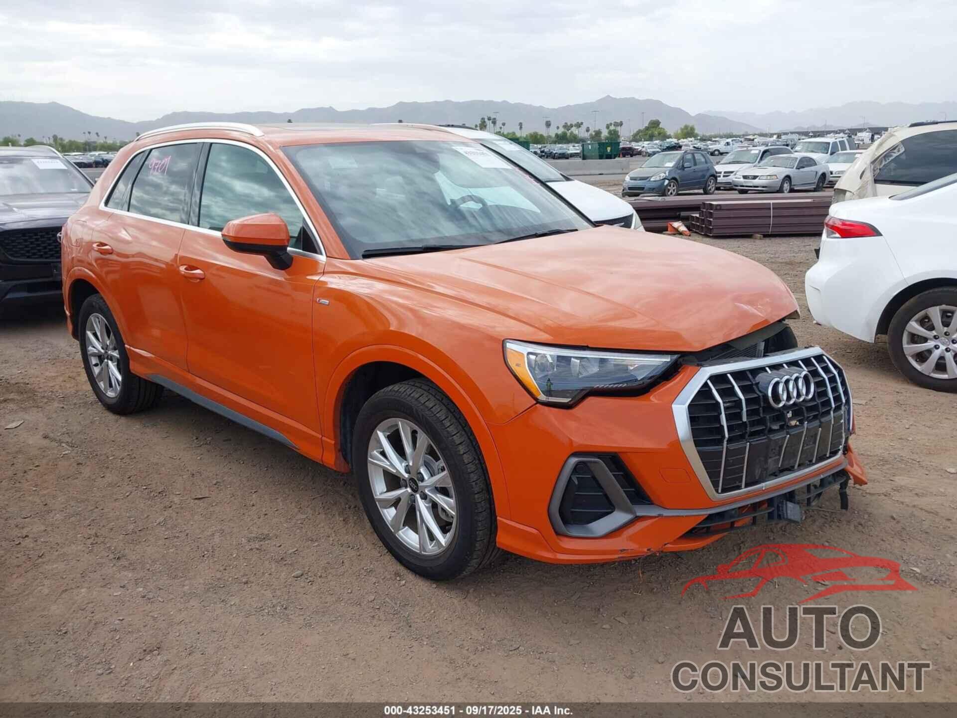 AUDI Q3 2022 - WA1DECF3XN1150215