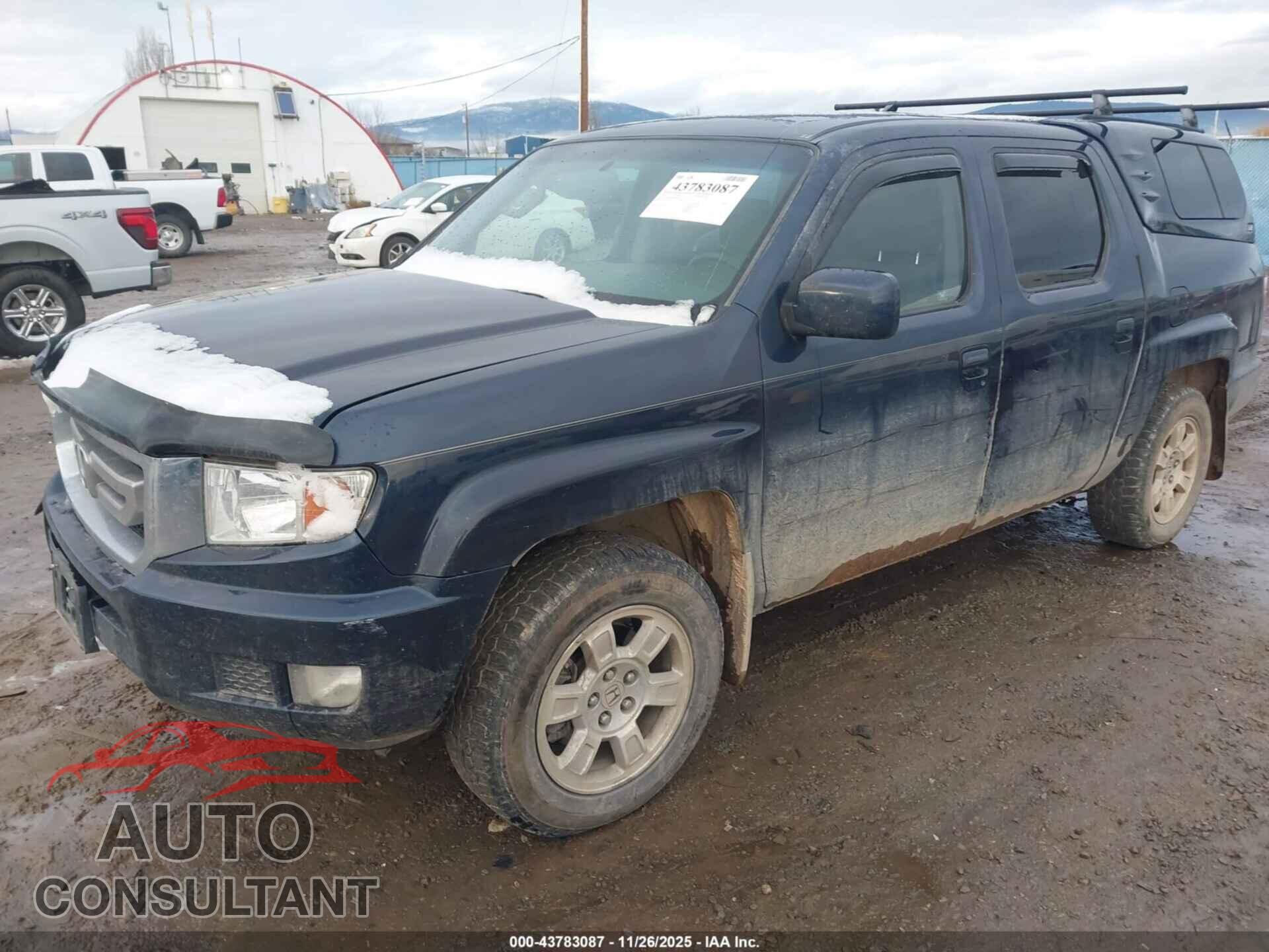 HONDA RIDGELINE 2011 - 5FPYK1F47BB009609