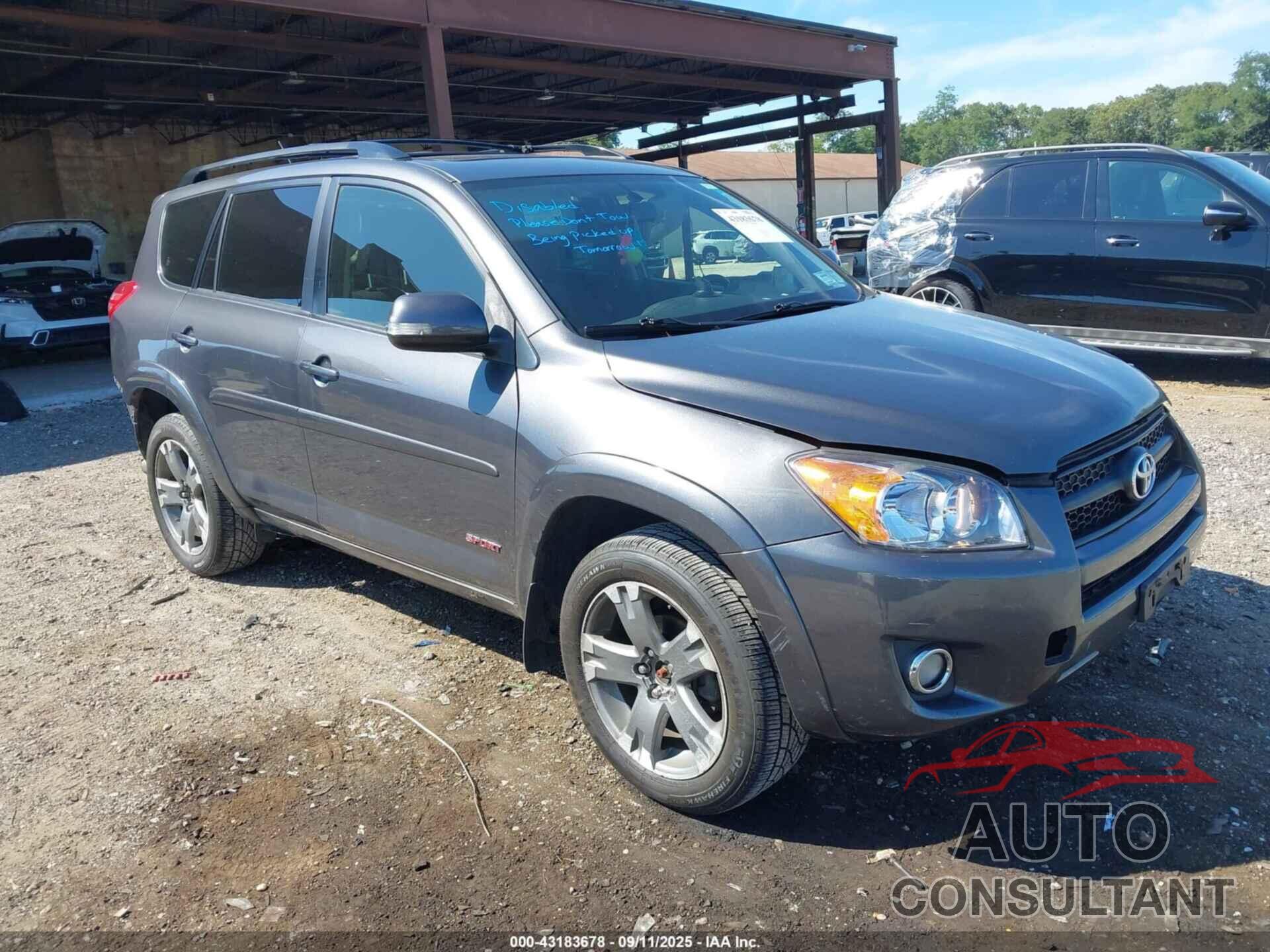 TOYOTA RAV4 2012 - JTMRF4DV8C5057234