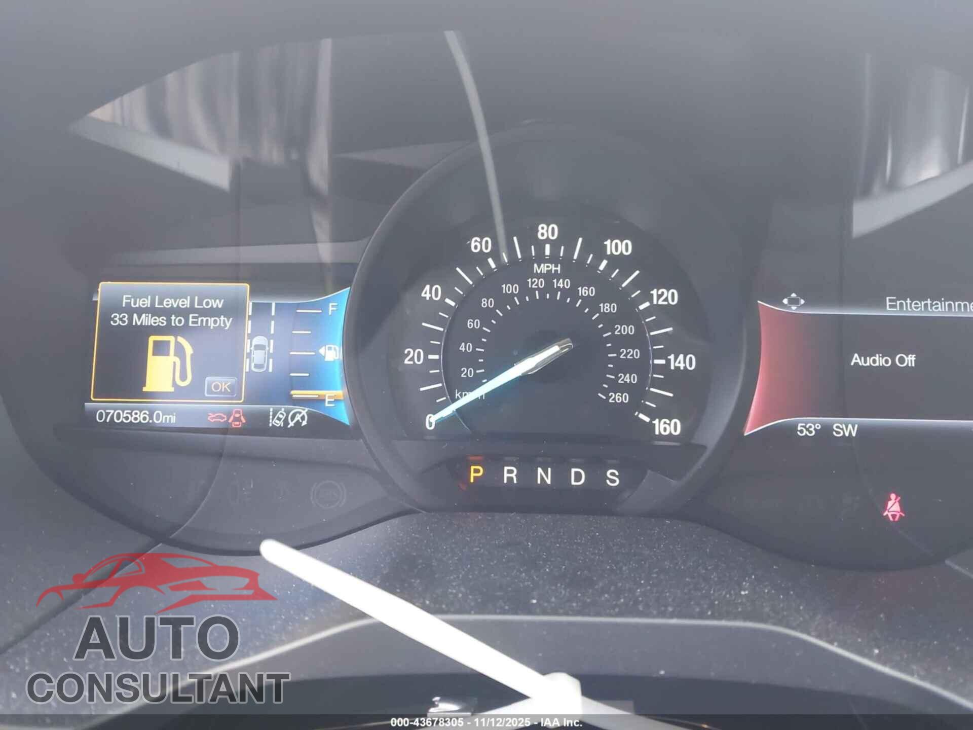 FORD EDGE 2020 - 2FMPK4J95LBA24984
