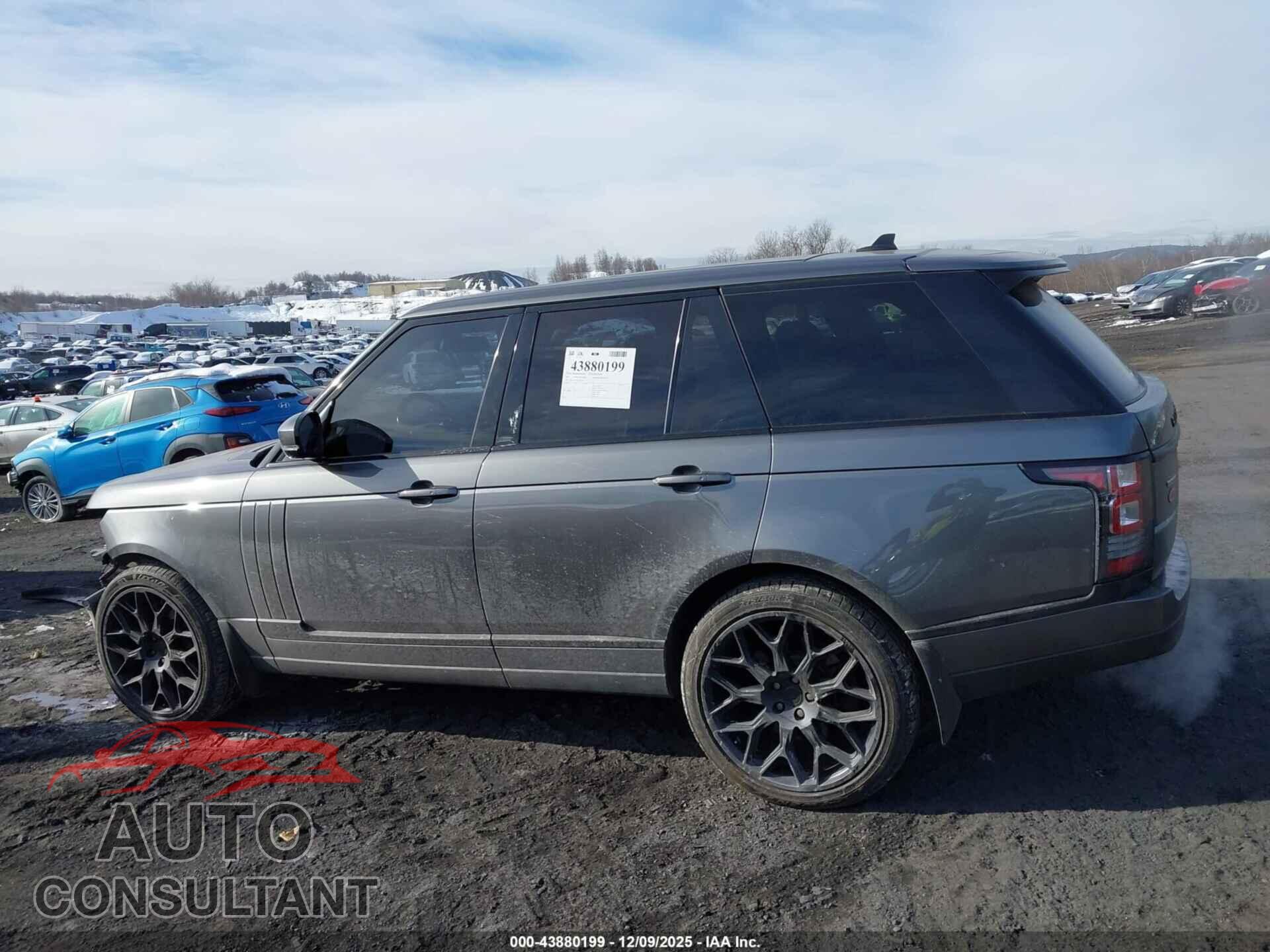 LAND ROVER RANGE ROVER 2016 - SALGS2EF8GA292916