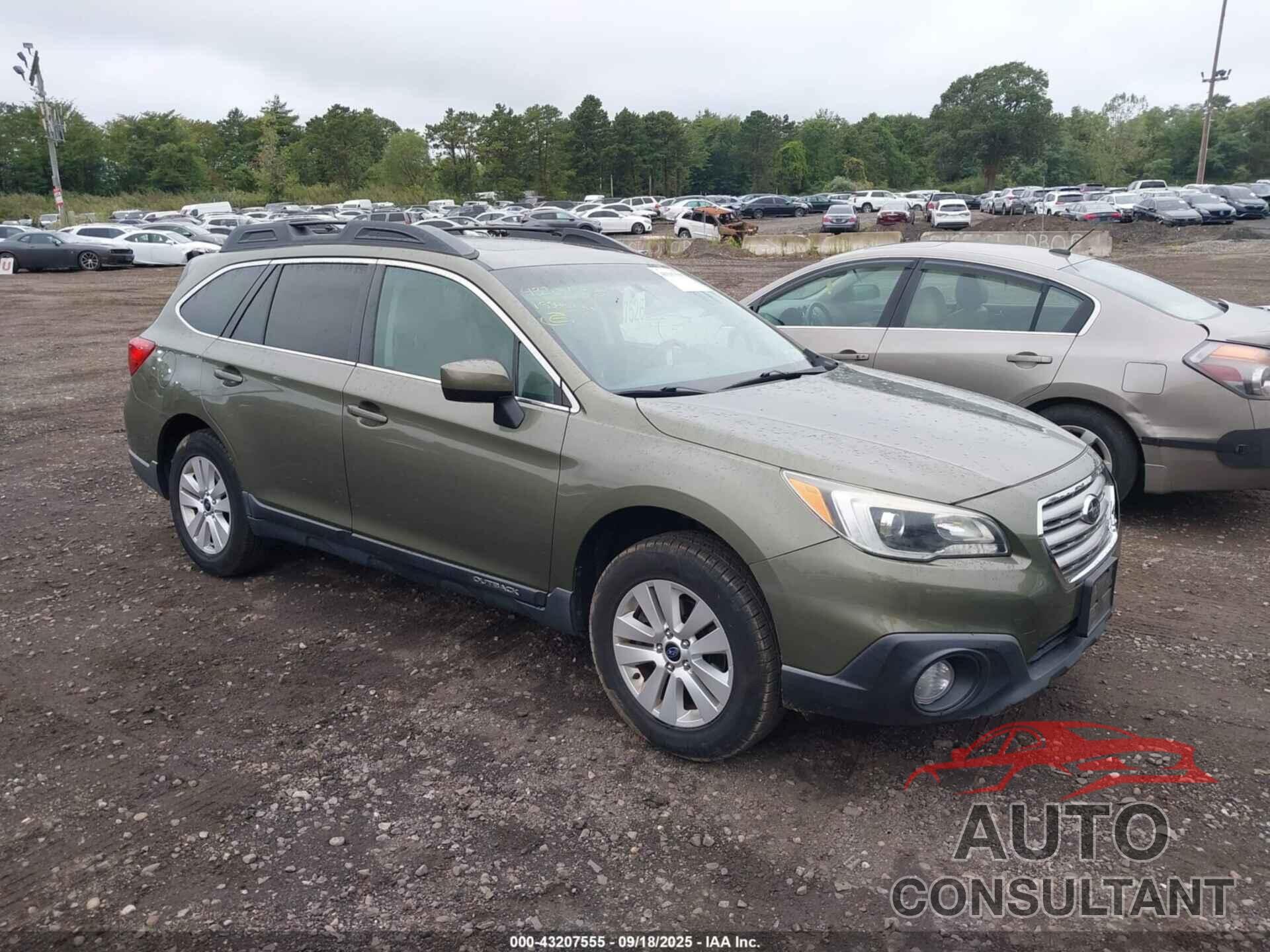 SUBARU OUTBACK 2015 - 4S4BSADC9F3356270