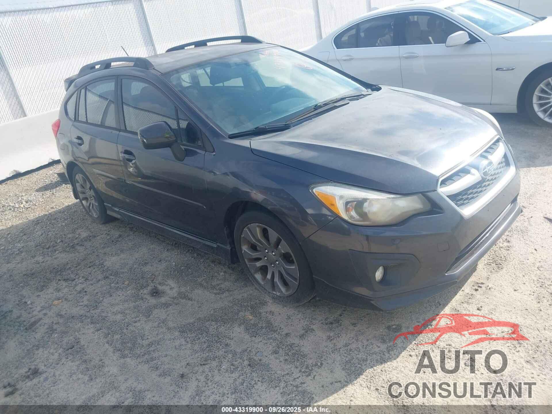 SUBARU IMPREZA 2012 - JF1GPAL62CH219554