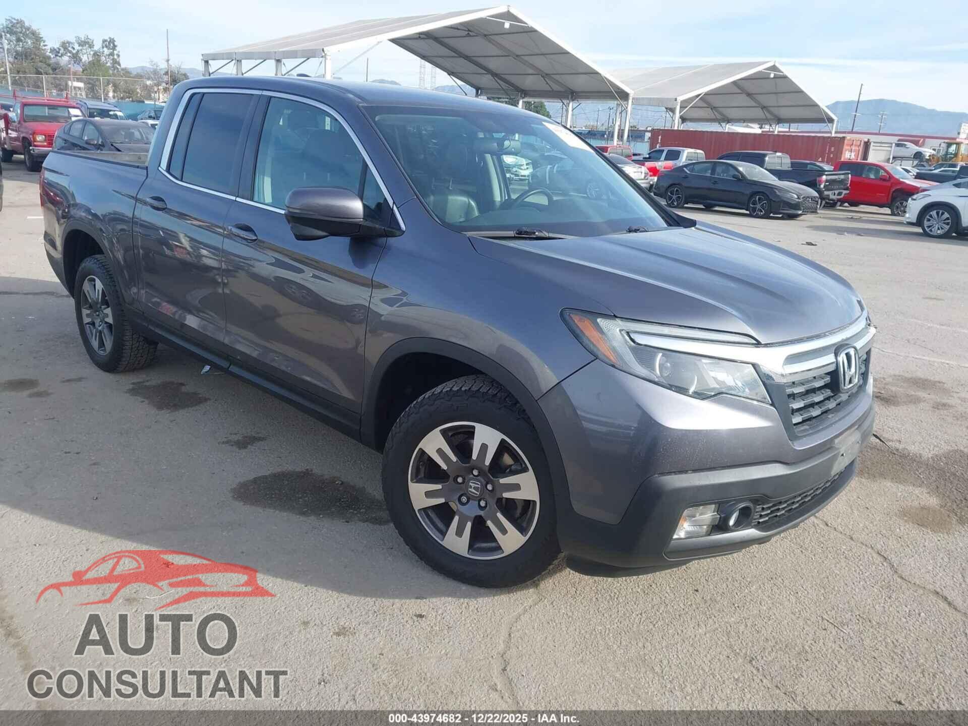 HONDA RIDGELINE 2017 - 5FPYK3F64HB028821