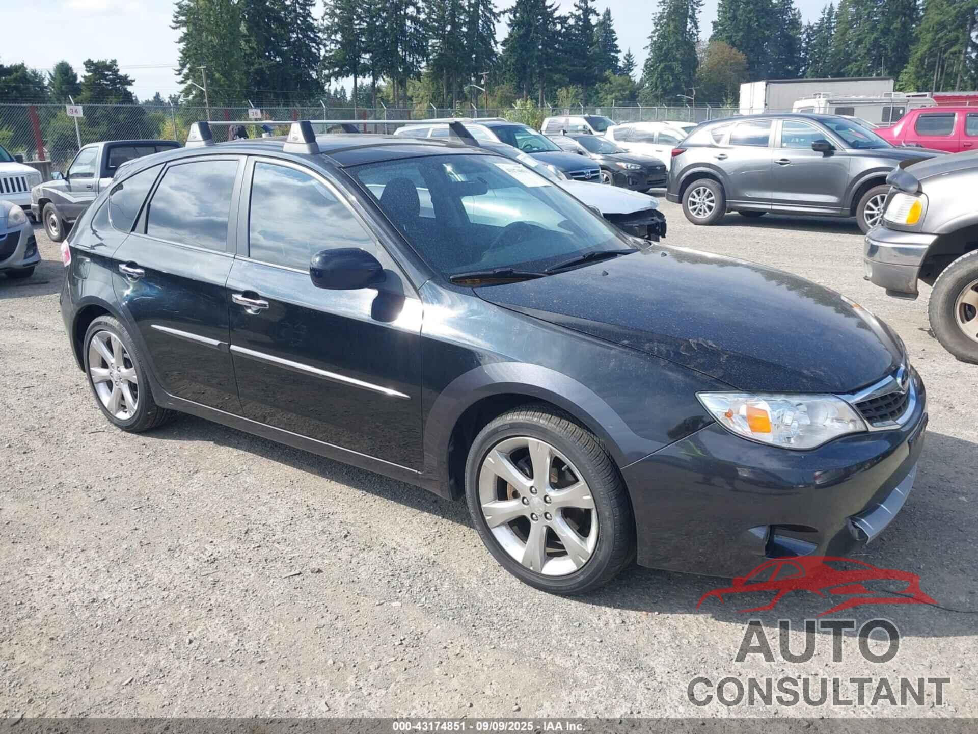 SUBARU IMPREZA OUTBACK SPORT 2009 - JF1GH63689G827698