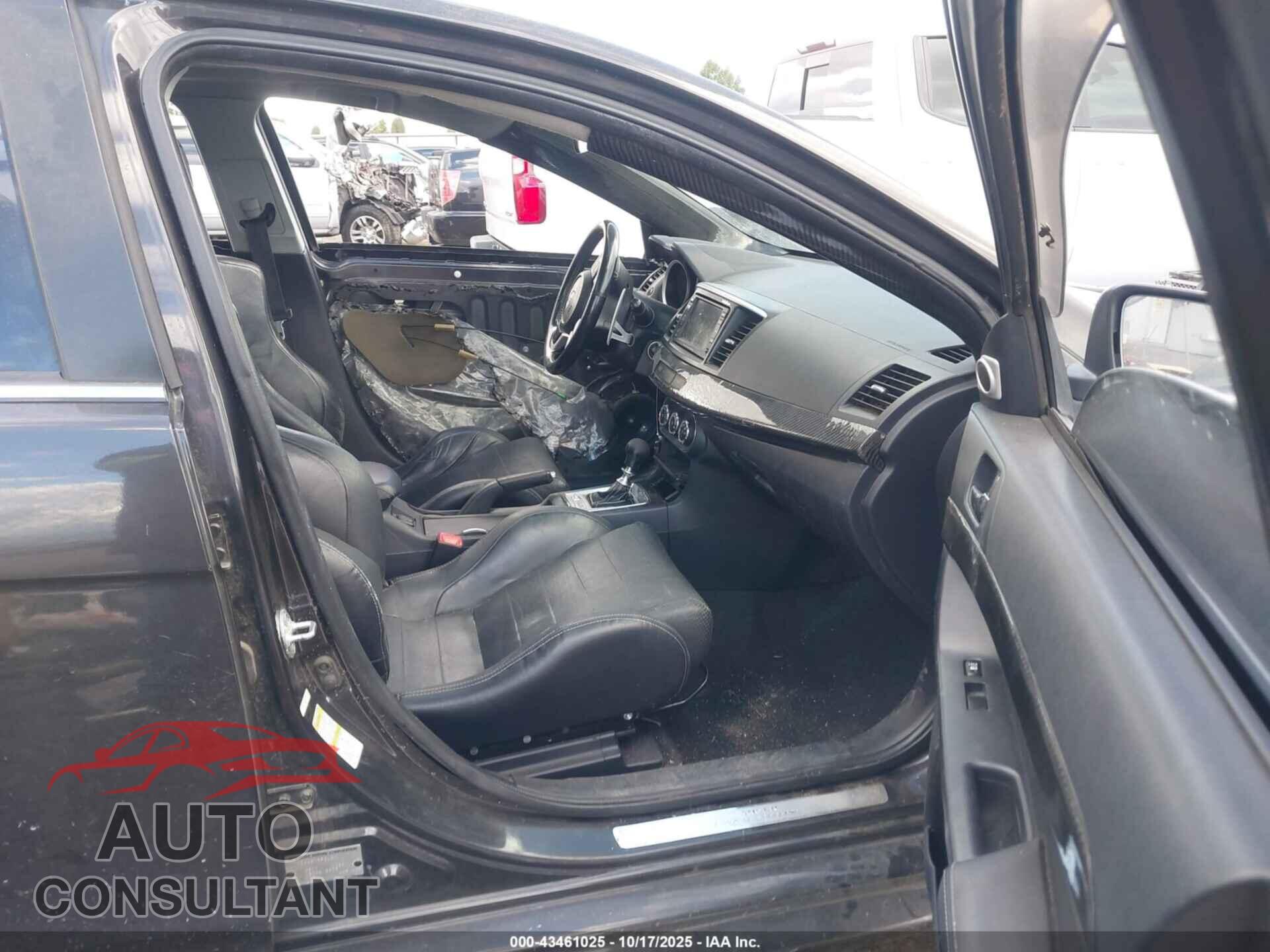 MITSUBISHI LANCER EVOLUTION 2010 - JA32W5FV0AU026078