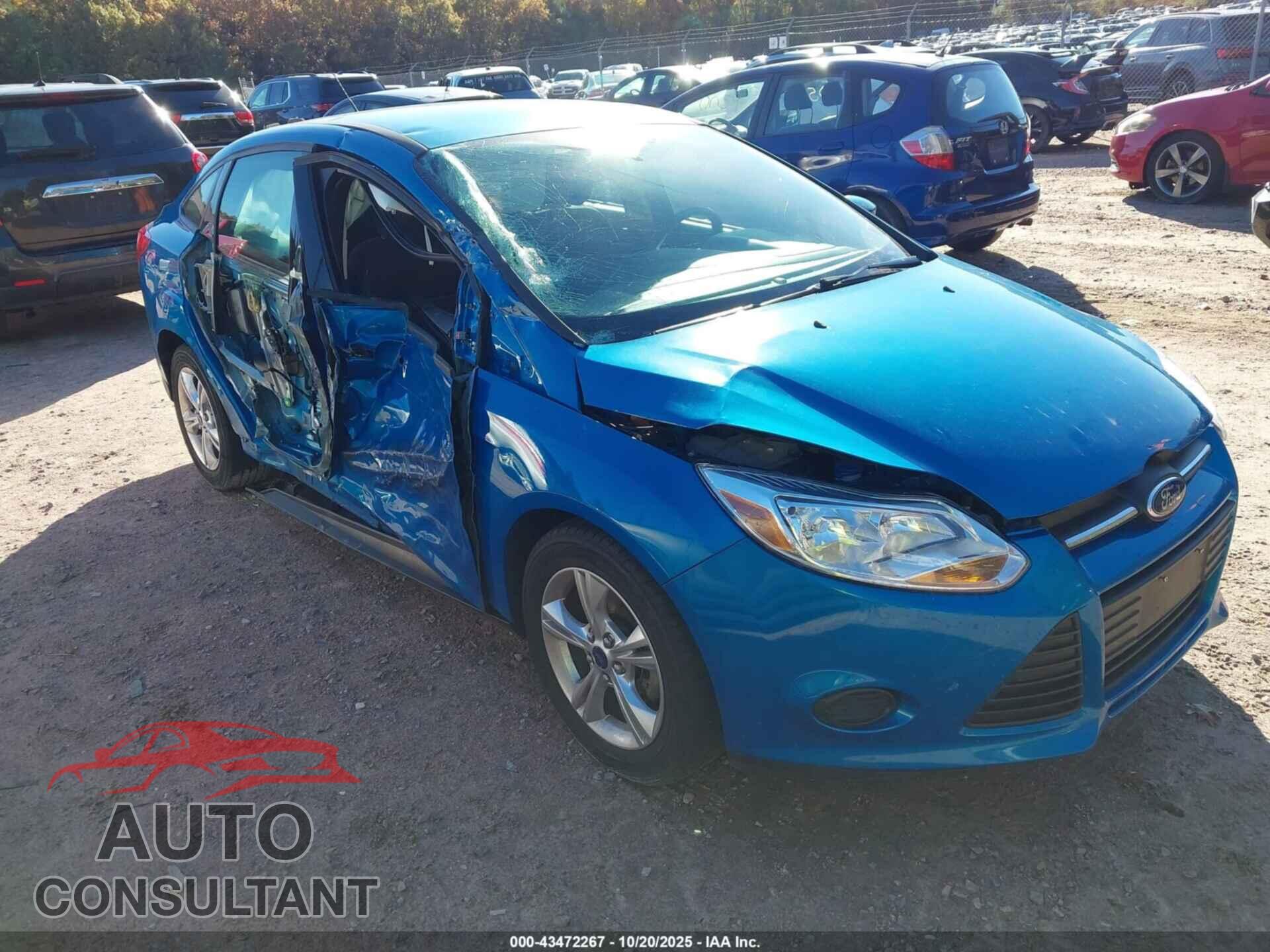 FORD FOCUS 2013 - 1FADP3F20DL332022