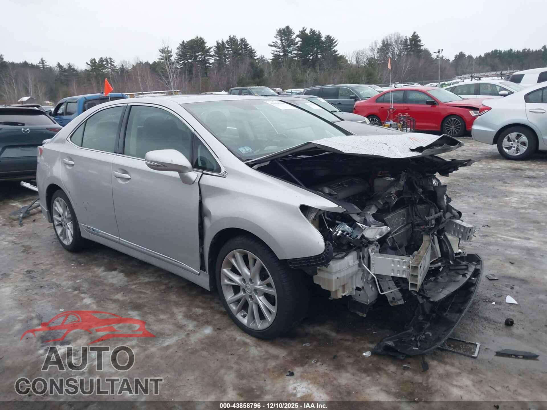 LEXUS HS 250H 2010 - JTHBB1BA9A2018449