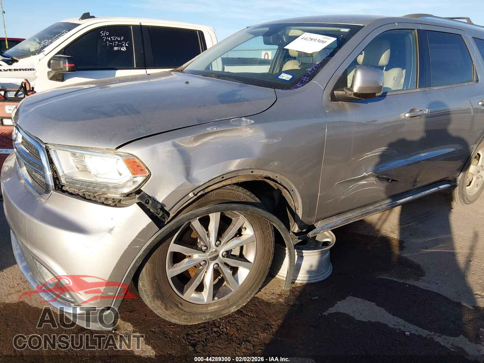 DODGE DURANGO 2016 - 1C4RDHDG2GC340499