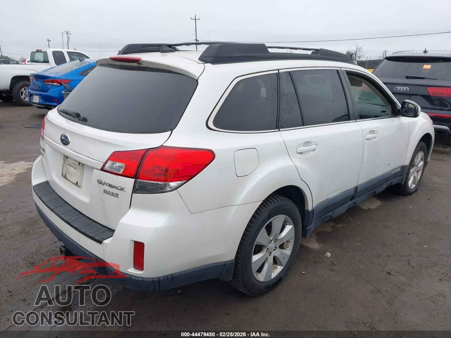 SUBARU OUTBACK 2011 - 4S4BRBLC9B3397575