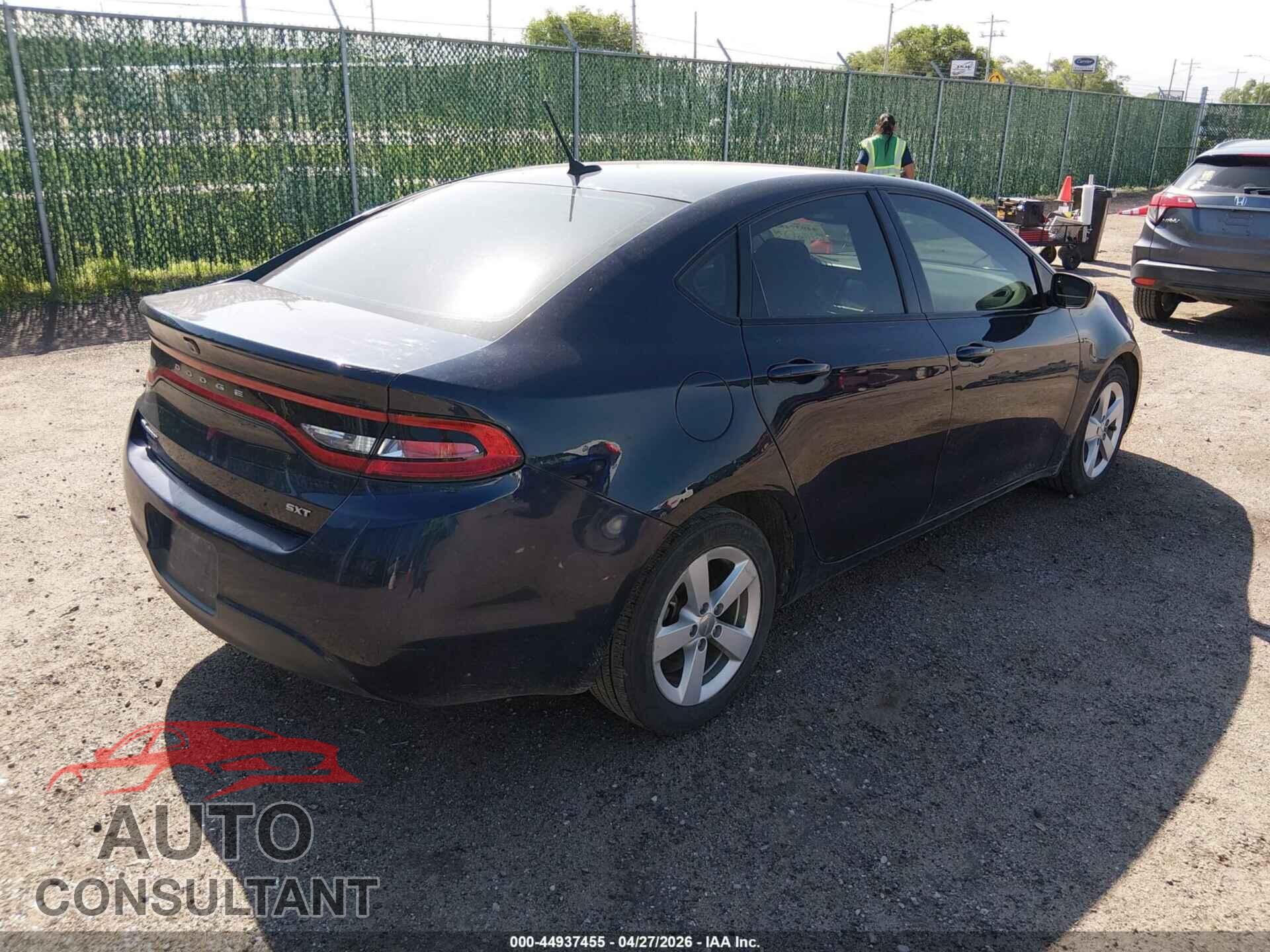DODGE DART 2015 - 1C3CDFBB2FD415121