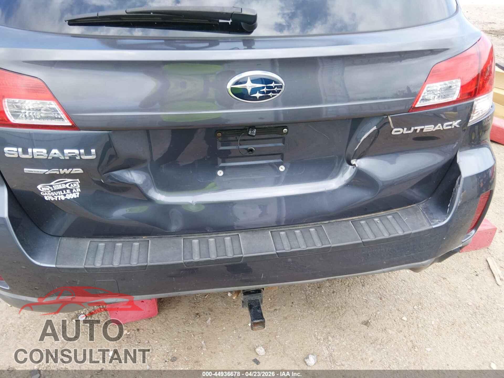 SUBARU OUTBACK 2014 - 4S4BRCCC4E3262496