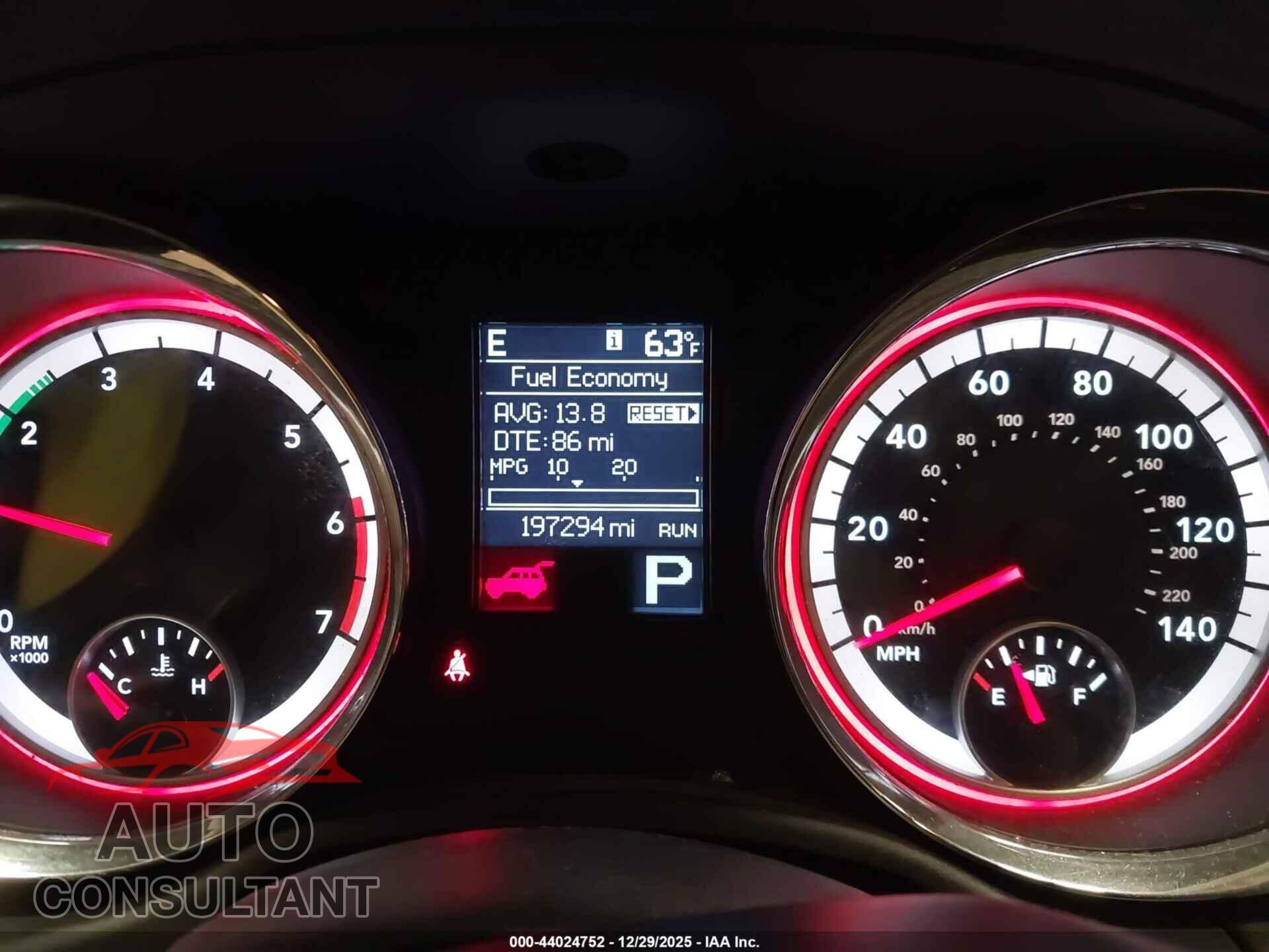 DODGE DURANGO 2013 - 1C4SDJDT2DC670399
