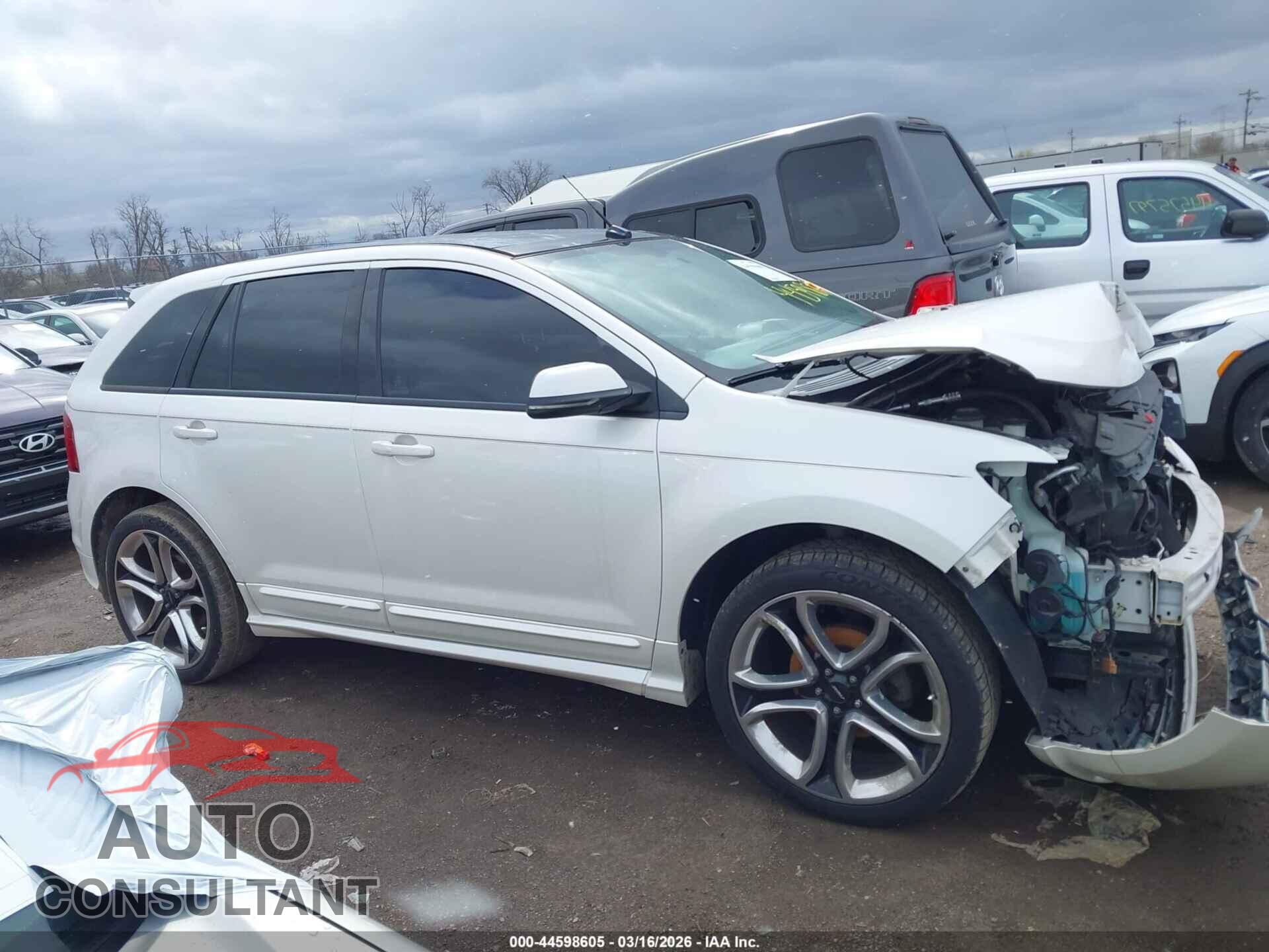 FORD EDGE 2013 - 2FMDK3AKODBC16847