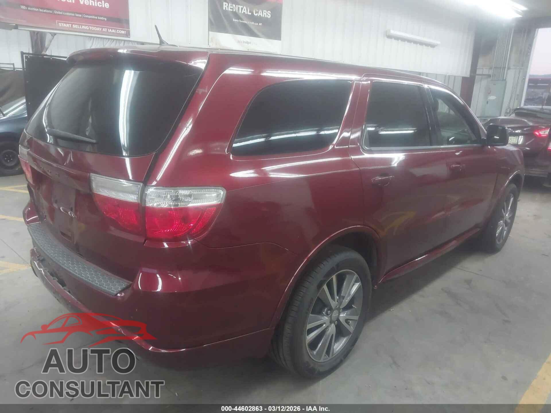 DODGE DURANGO 2013 - 1C4RDHAG8DC685620