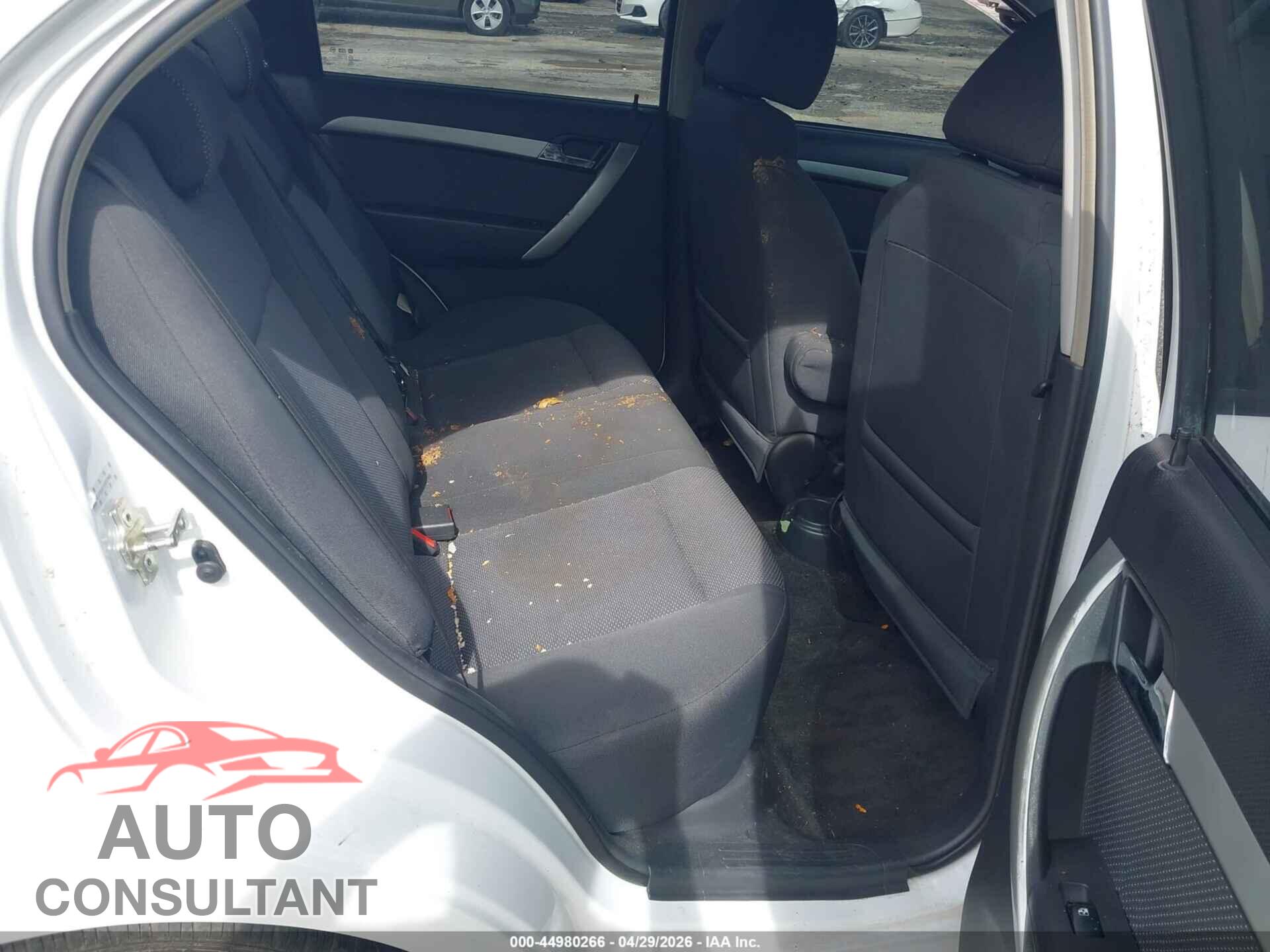 CHEVROLET AVEO 2011 - KL1TD5DE1BB237888