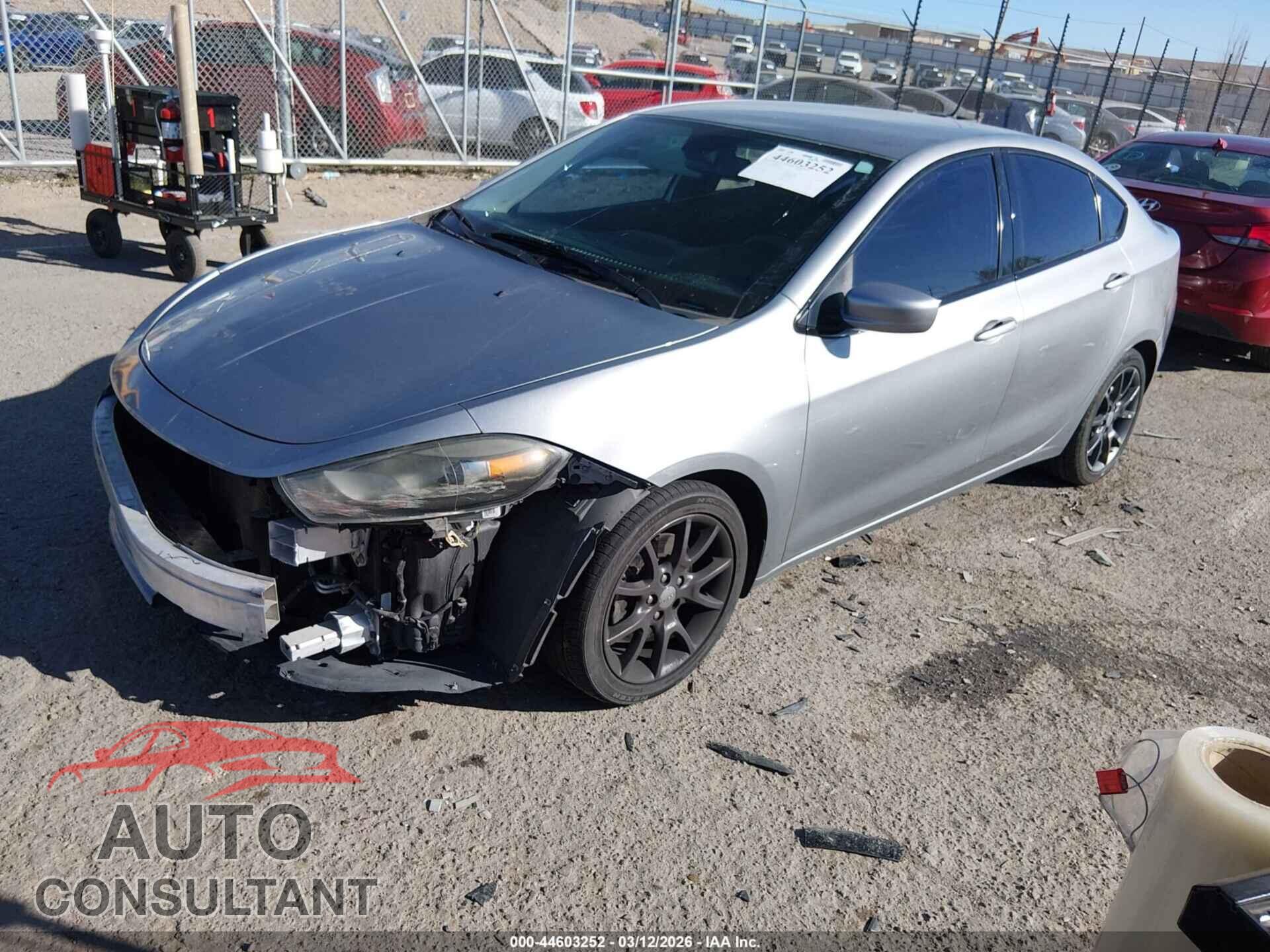 DODGE DART 2015 - 1C3CDFAA7FD421148