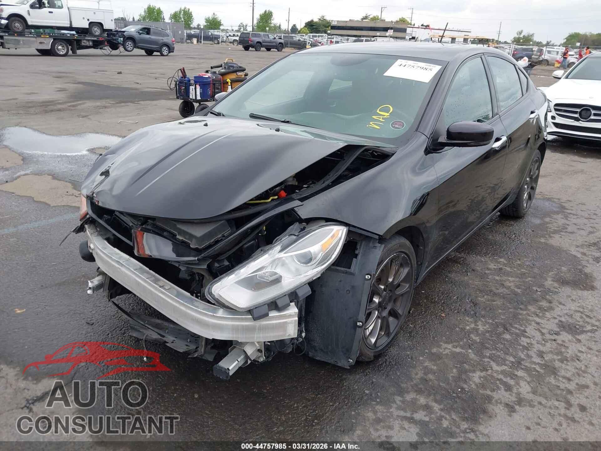 DODGE DART 2013 - 1C3CDFCA3DD119513