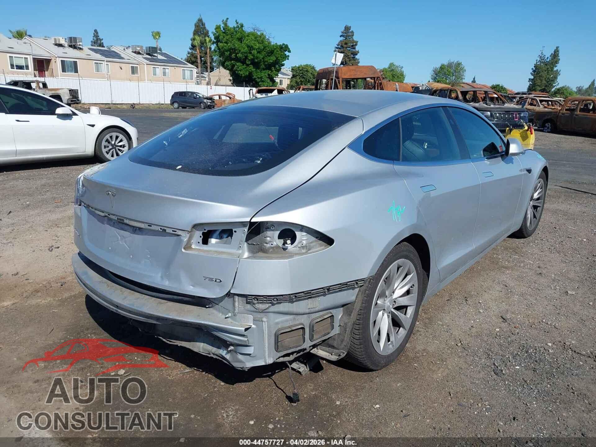 TESLA MODEL S 2017 - 5YJSA1E2XHF186522